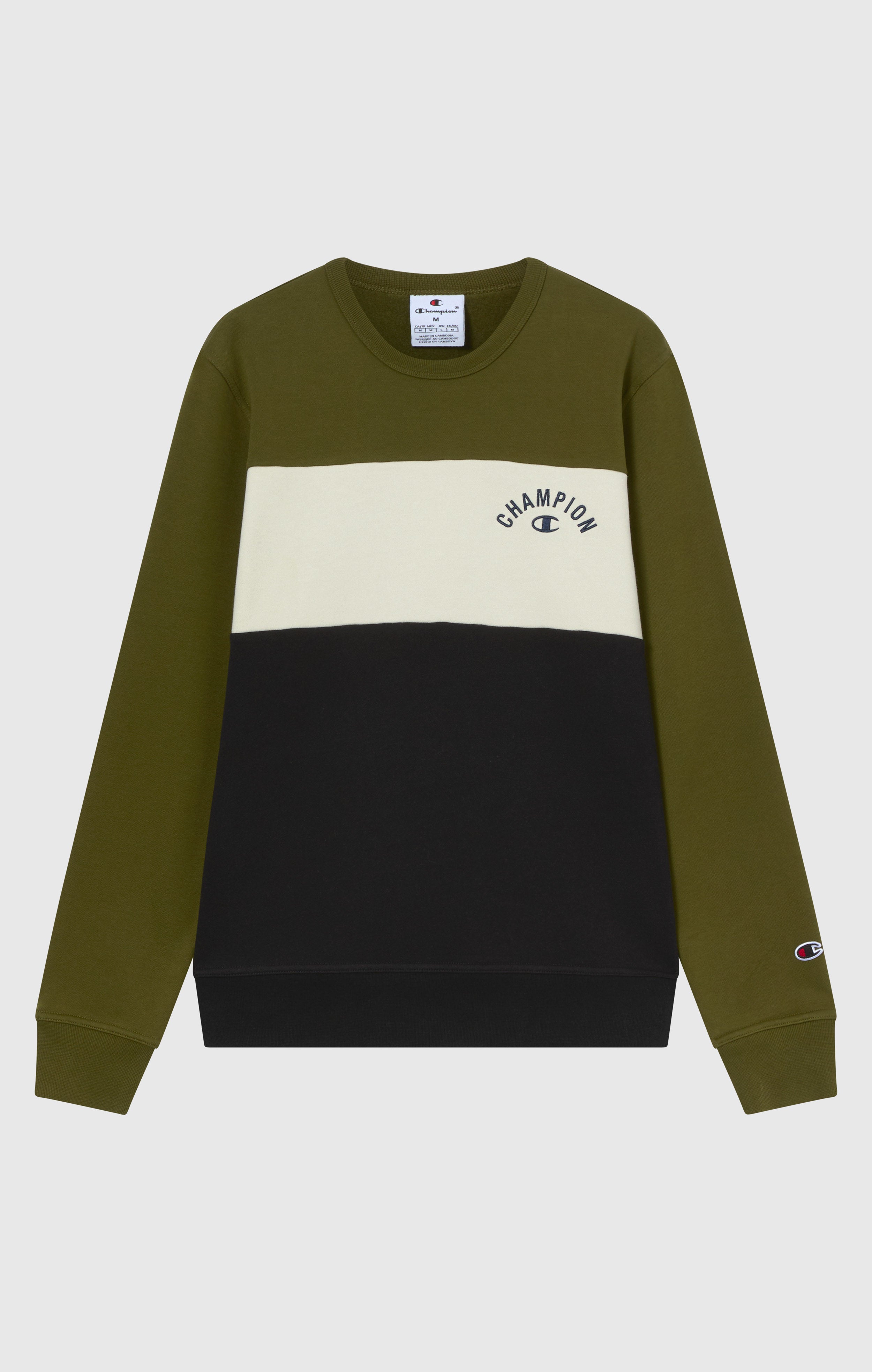 Men’s Fleece Crewneck Sweatshirt Icons