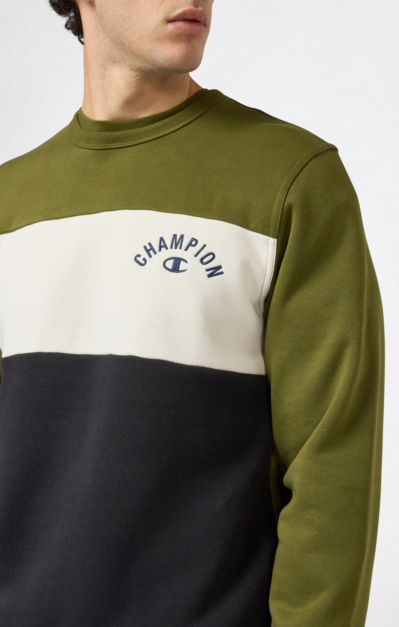 Men’s Fleece Crewneck Sweatshirt Icons