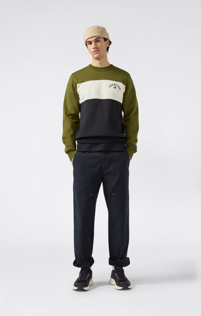 Men’s Fleece Crewneck Sweatshirt Icons