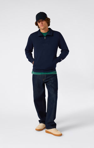 Men’s Half Zip Fleece Sweatshirt Icons