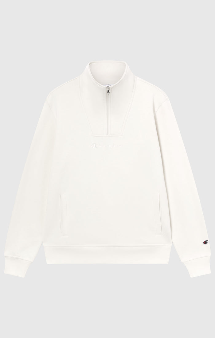 Sweat Homme avec Demi-Zip et Doublure Polaire Icons
