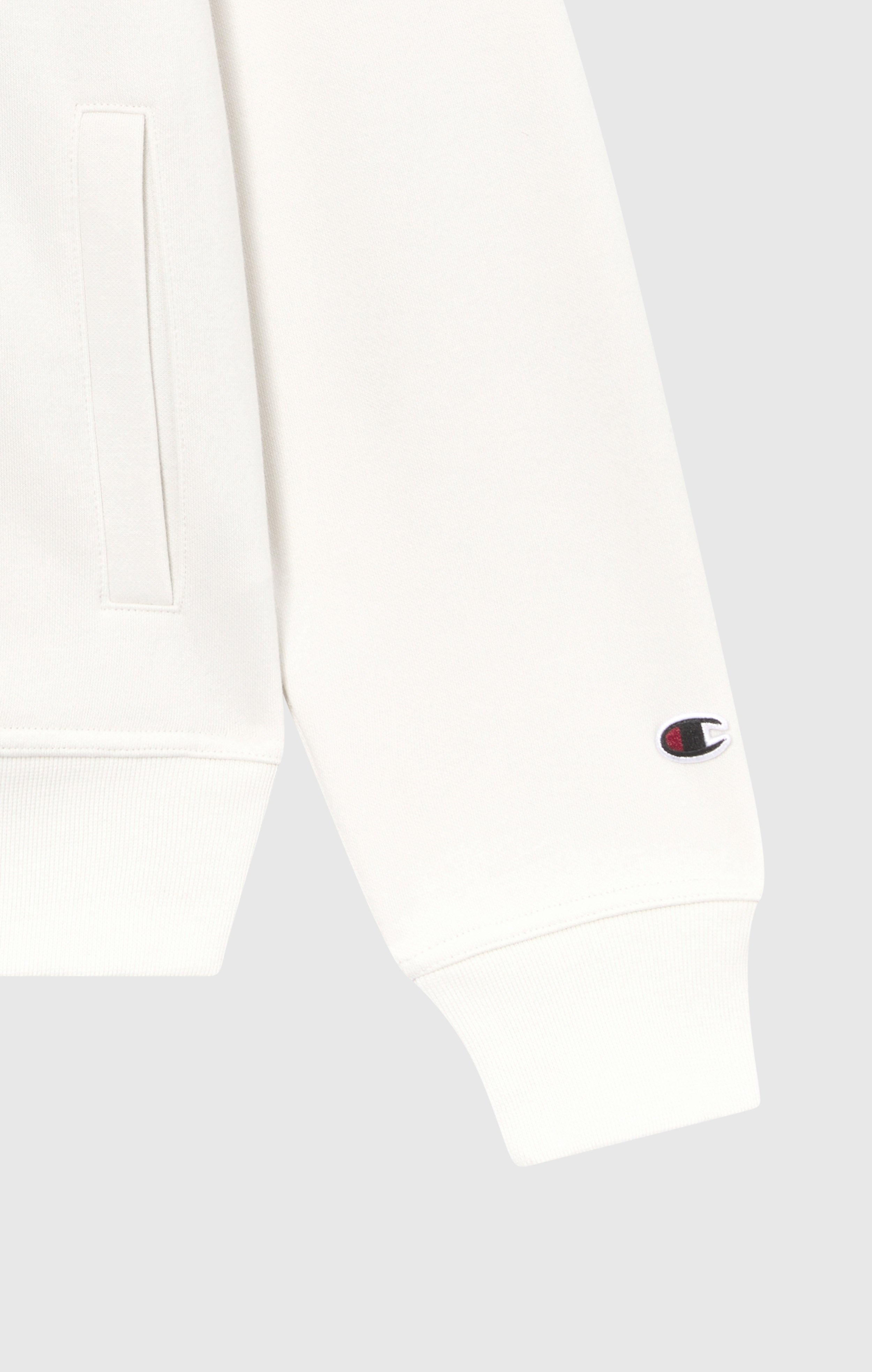 Felpa Uomo con Mezza Zip e Interno Felpato Icons