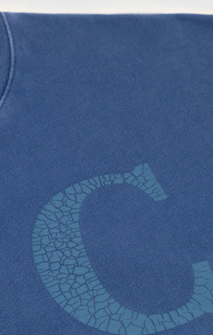 Men's Time Capsule Washed Look Back Print T-Shirt