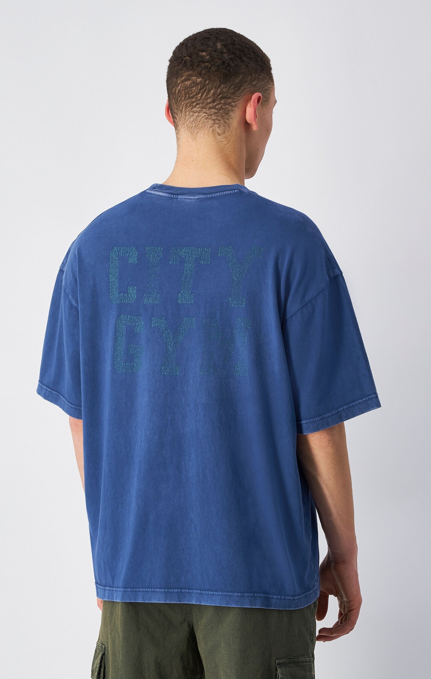 Men's Time Capsule Washed Look Back Print T-Shirt