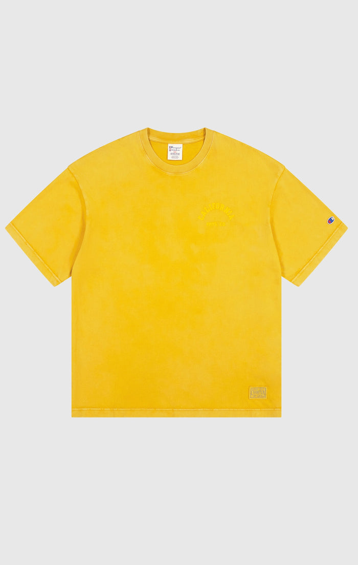 T-shirt Time Capsule Uomo con stampa sulla schiena stile lavato