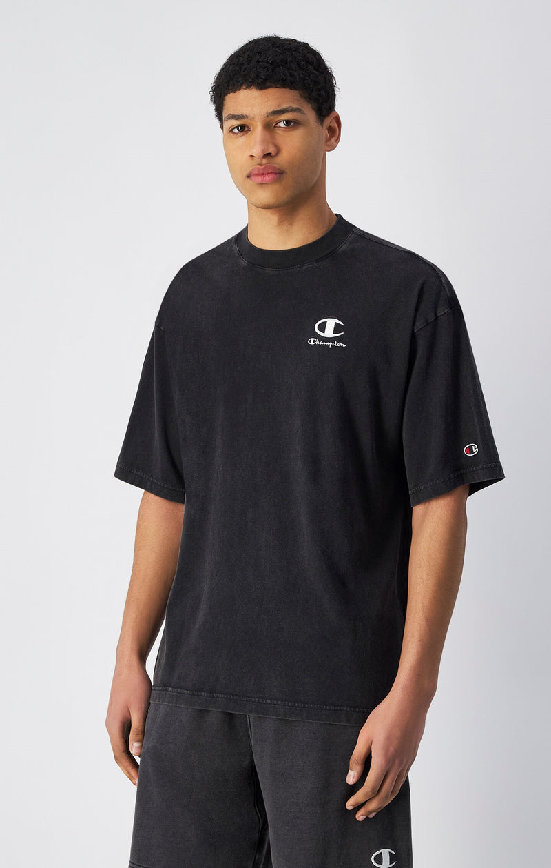 T-shirt à manches courtes aspect délavé Icons - Hommes