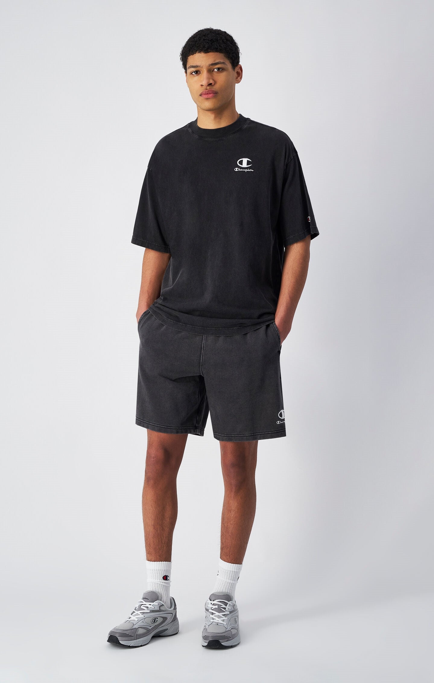 T-shirt Icons Uomo a maniche corte stile lavato