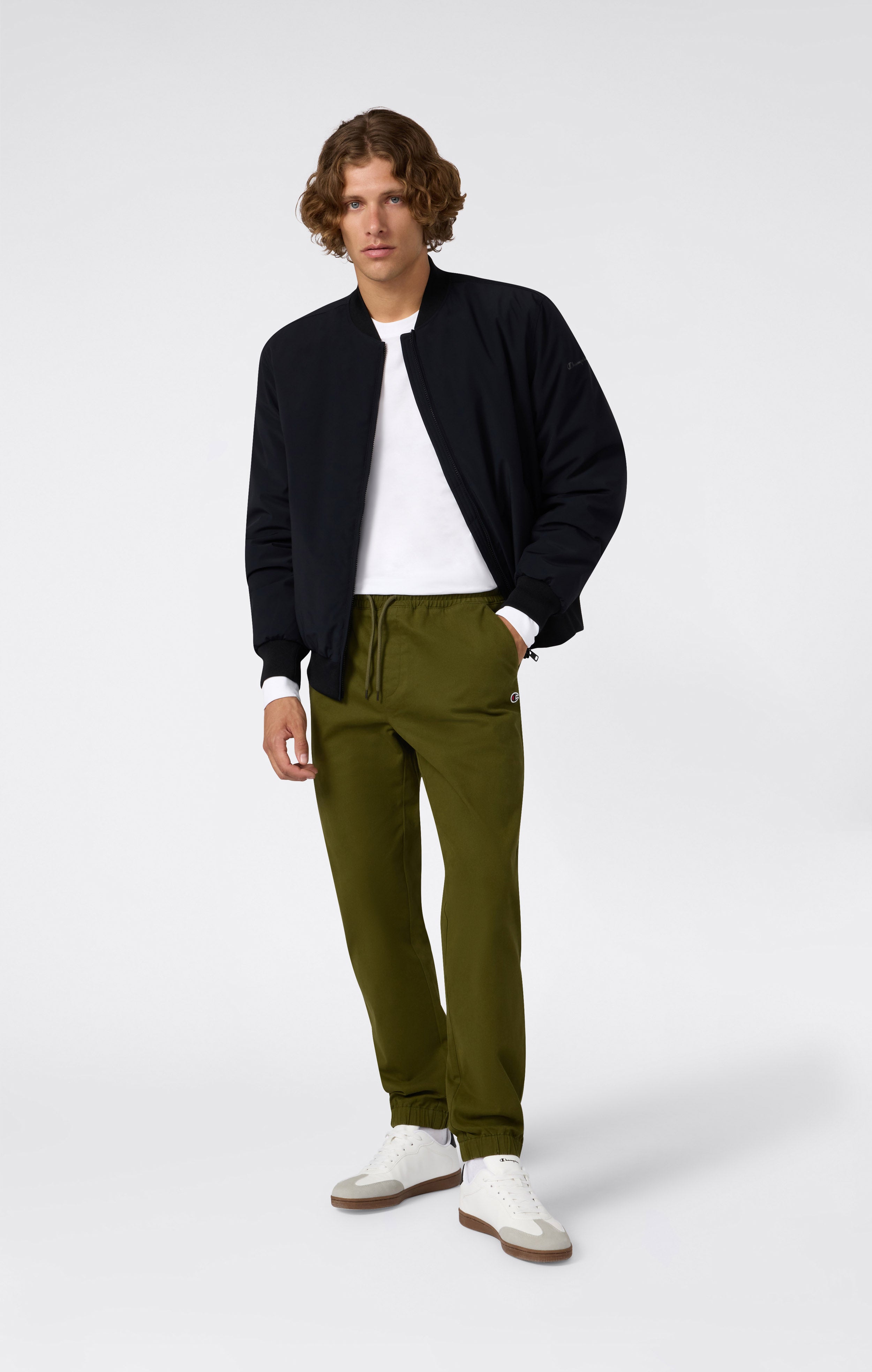 Men's Woven Elastic Cuff Pants