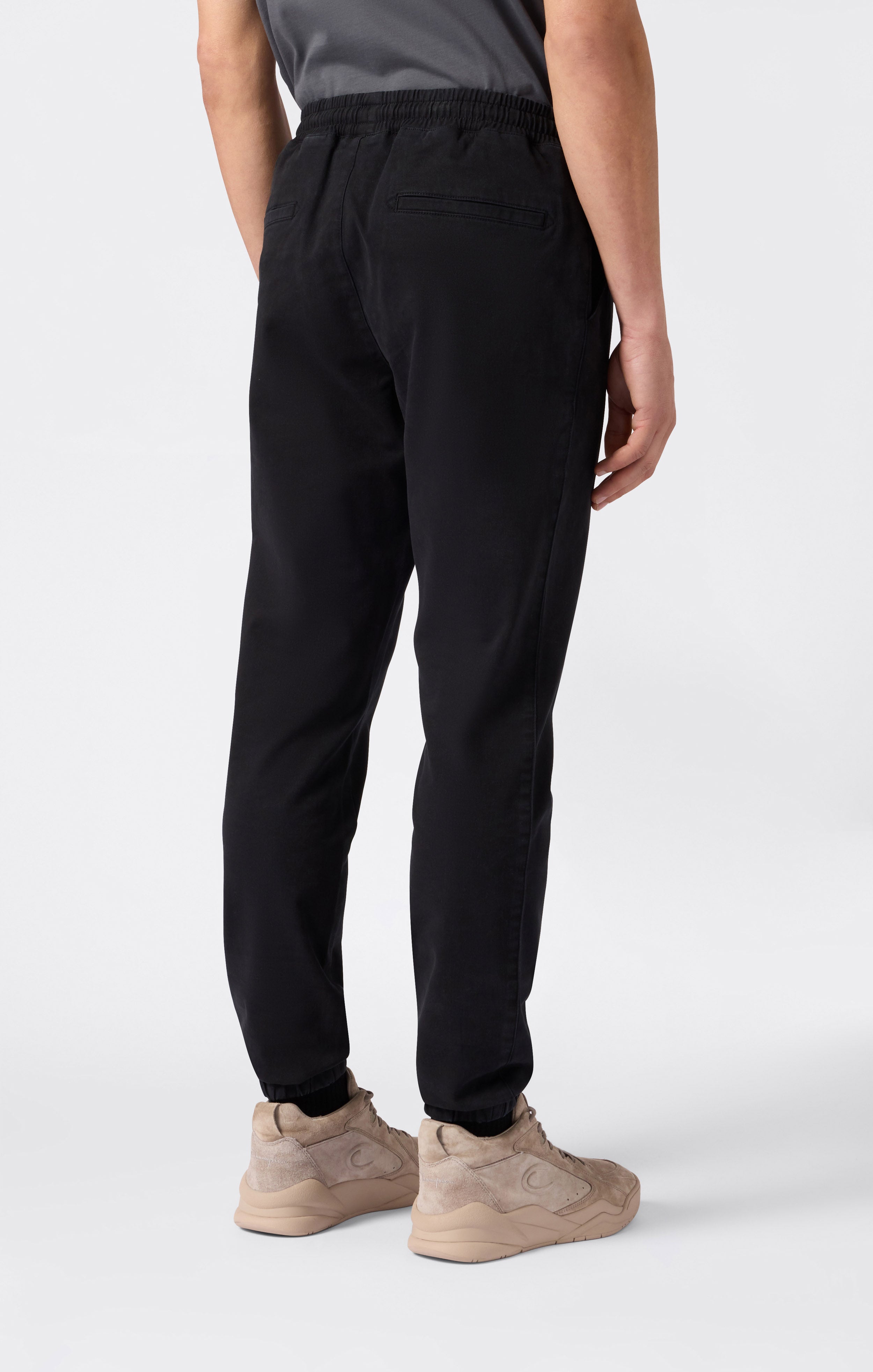Pantalon en tissu à bas élastique pour Homme