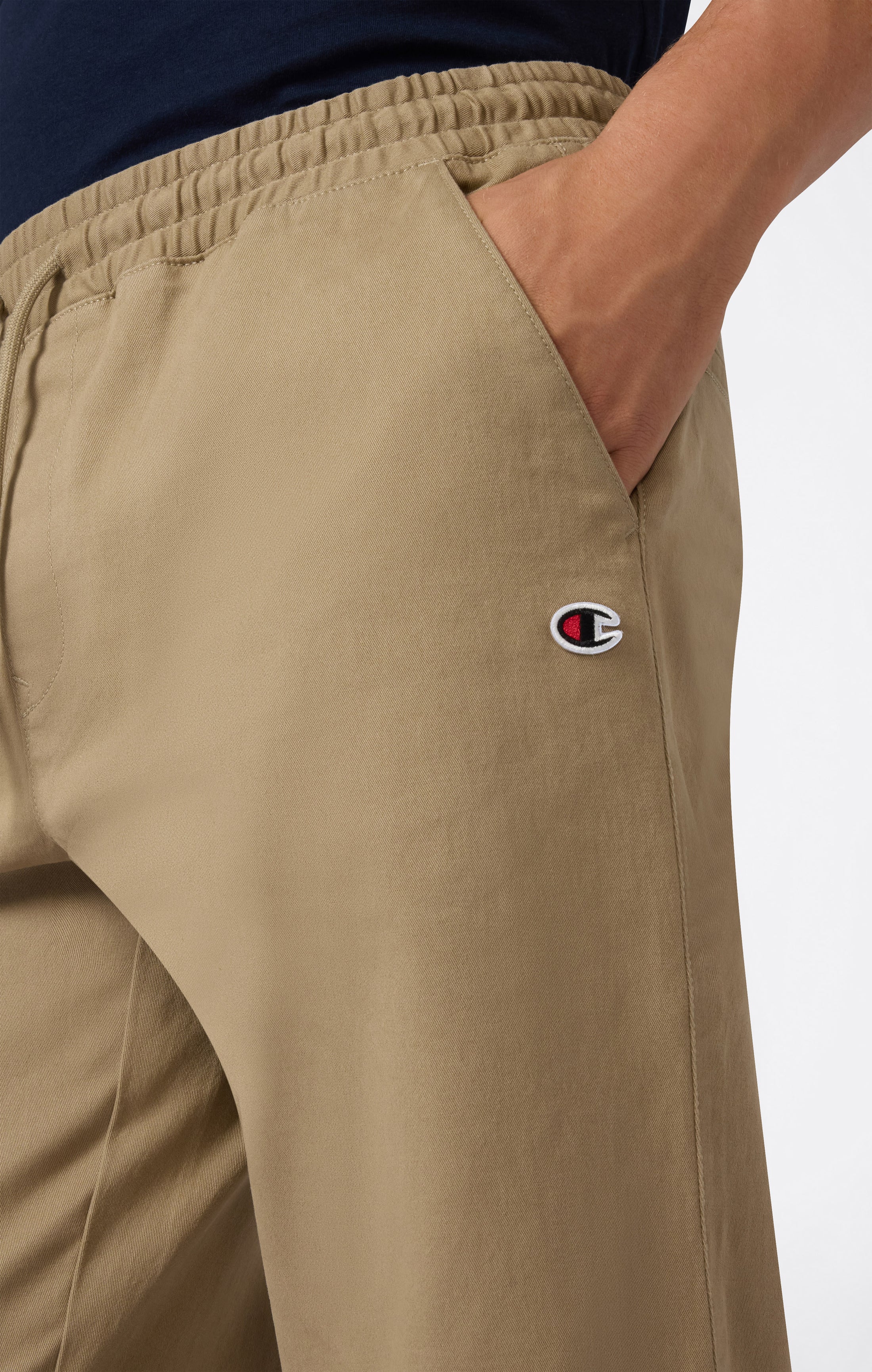 Pantalon en tissu à bas élastique pour Homme