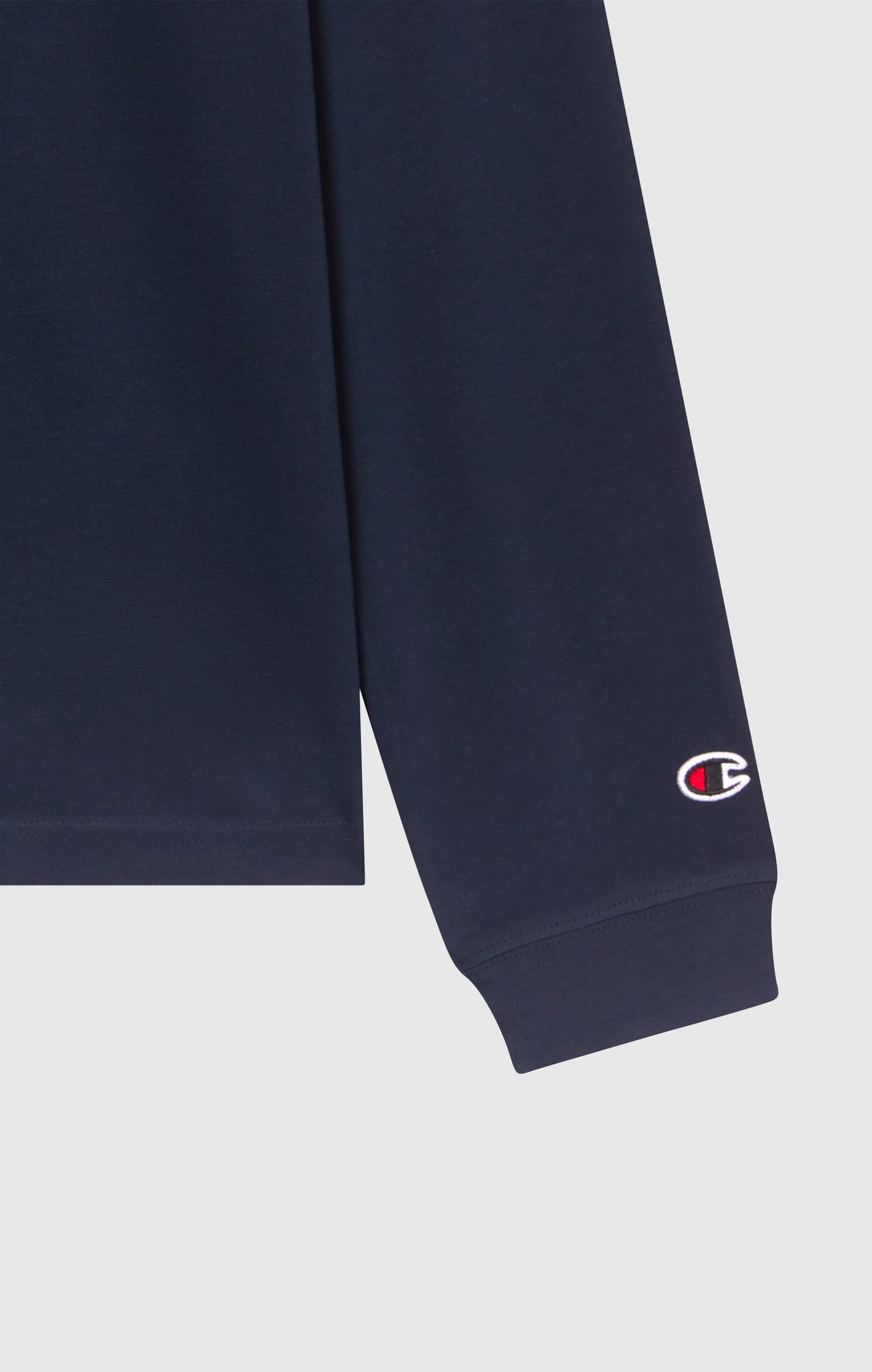 Men’s Crewneck Long Sleeve With Big Embroidery Logo T-Shirt Icons