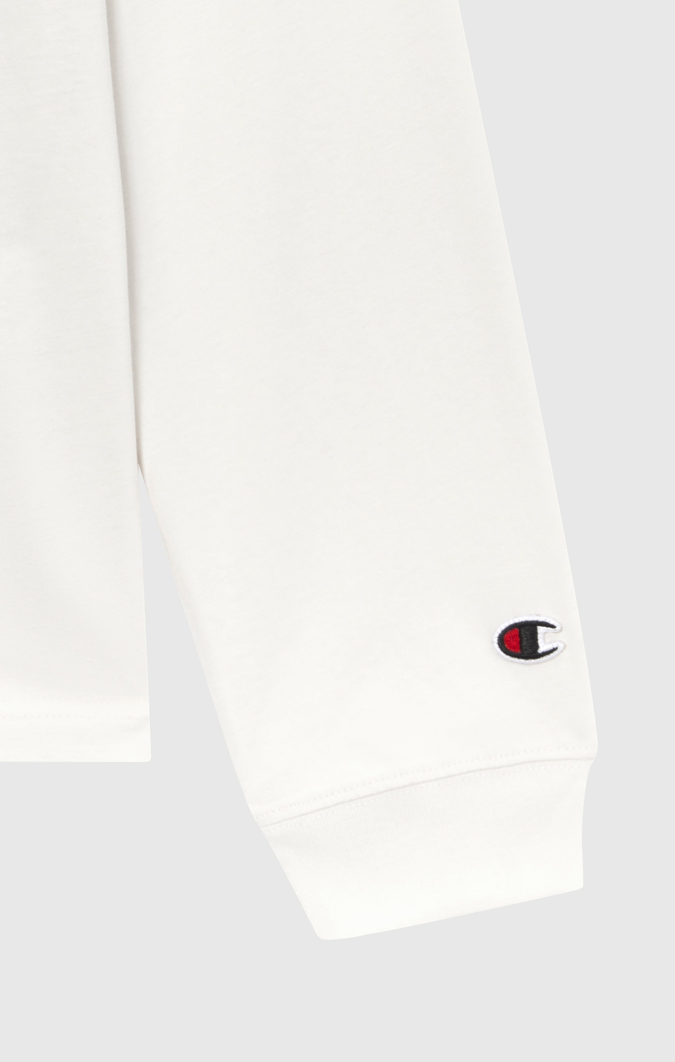 Herren Langarmshirt Mit Rundhalsausschnitt Und Großem Gesticktem Logo Icons