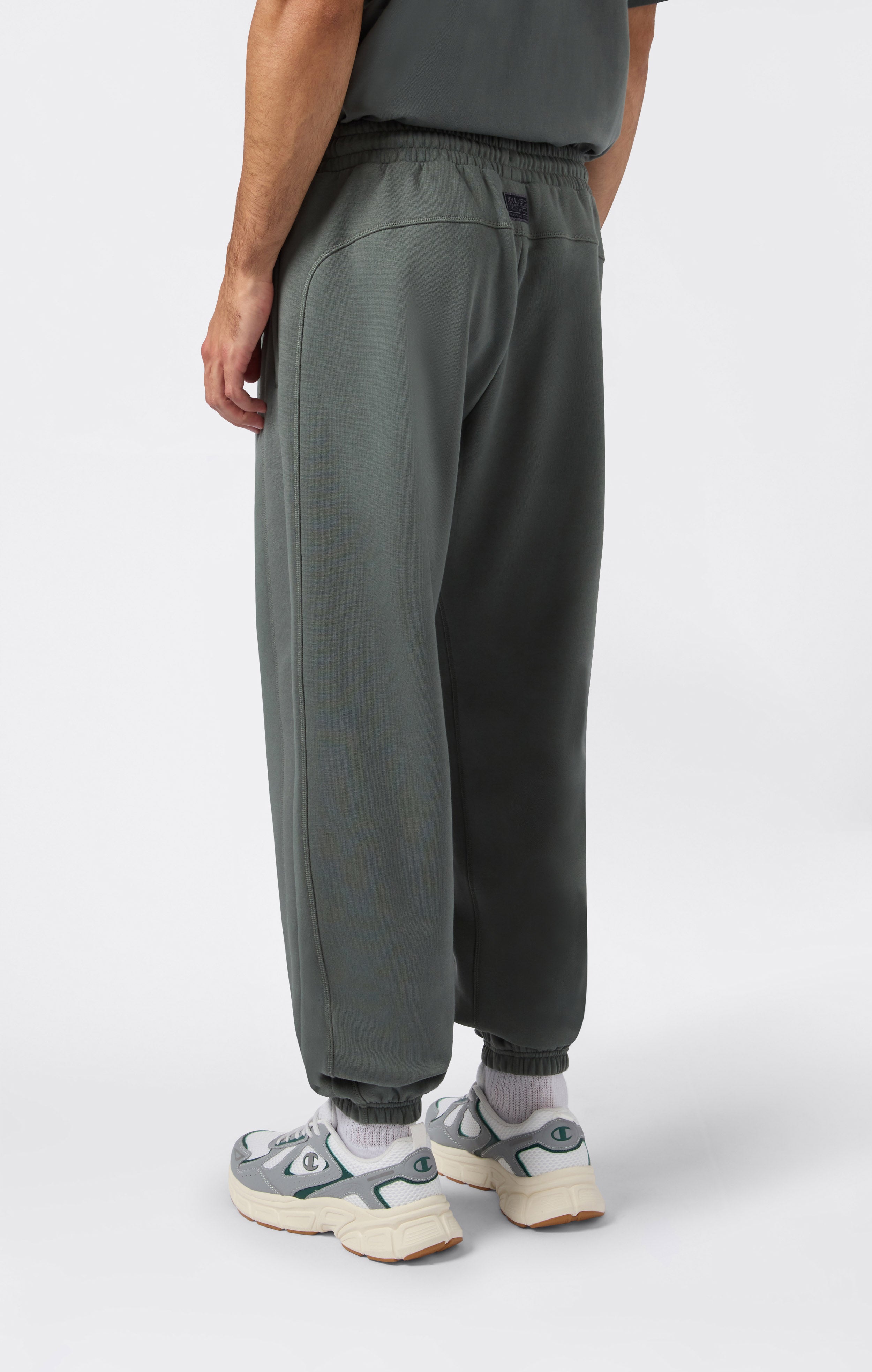 Men's Fleece Elastic Cuff Pants Urban Contemporary