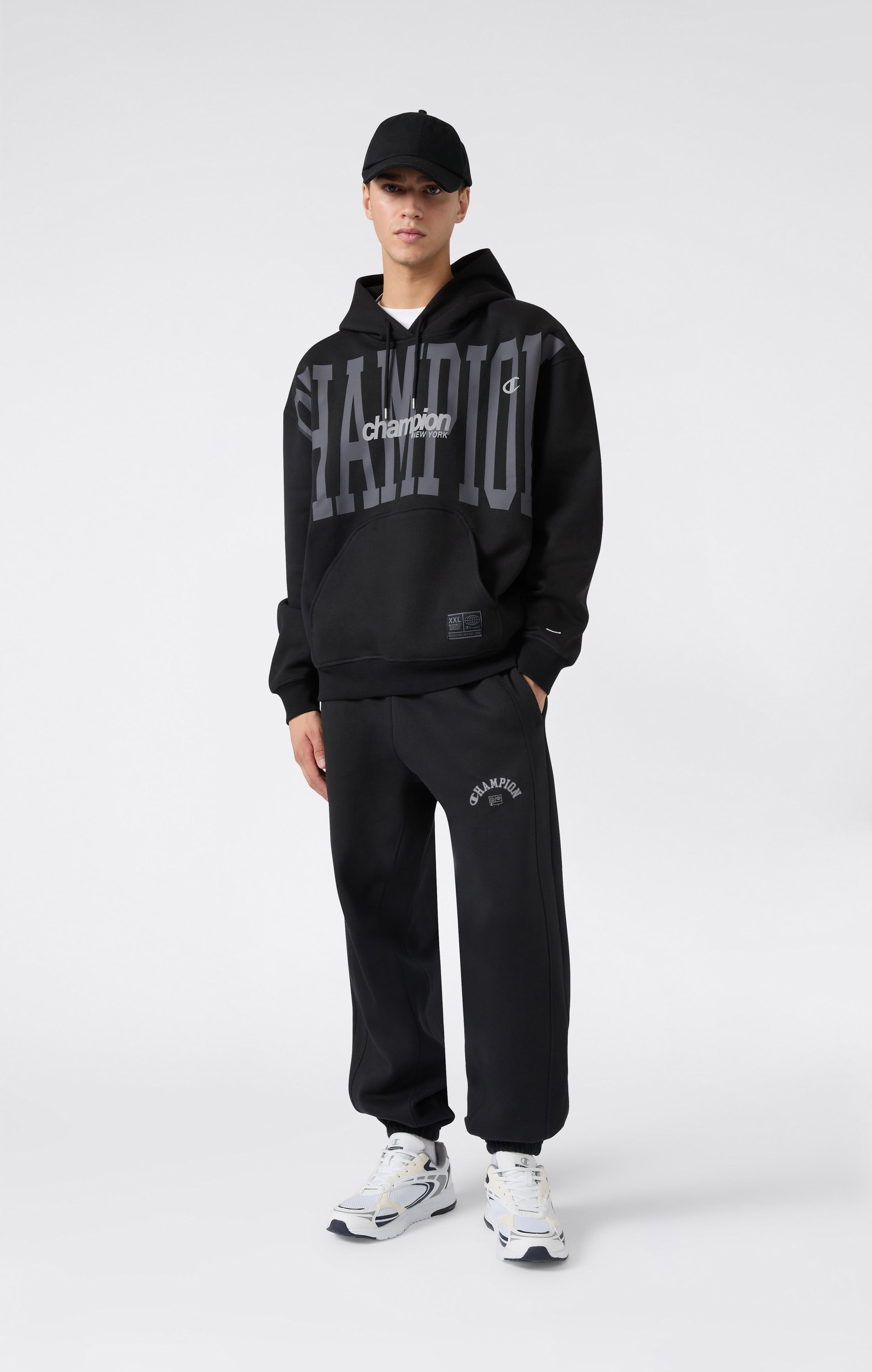 Men's Fleece Elastic Cuff Pants Urban Contemporary