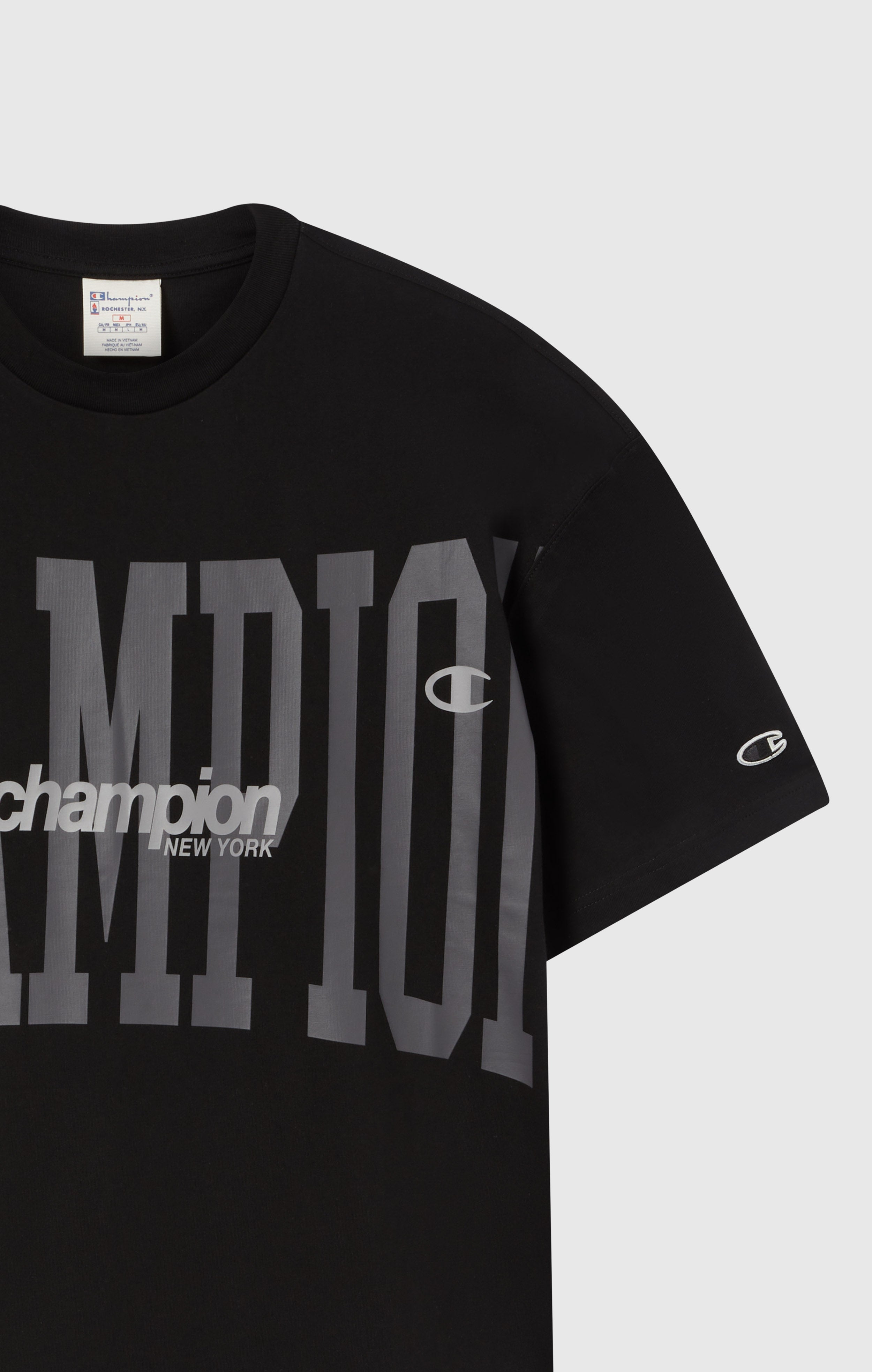 T-Shirt con Maxi Logo da Uomo Urban Contemporary