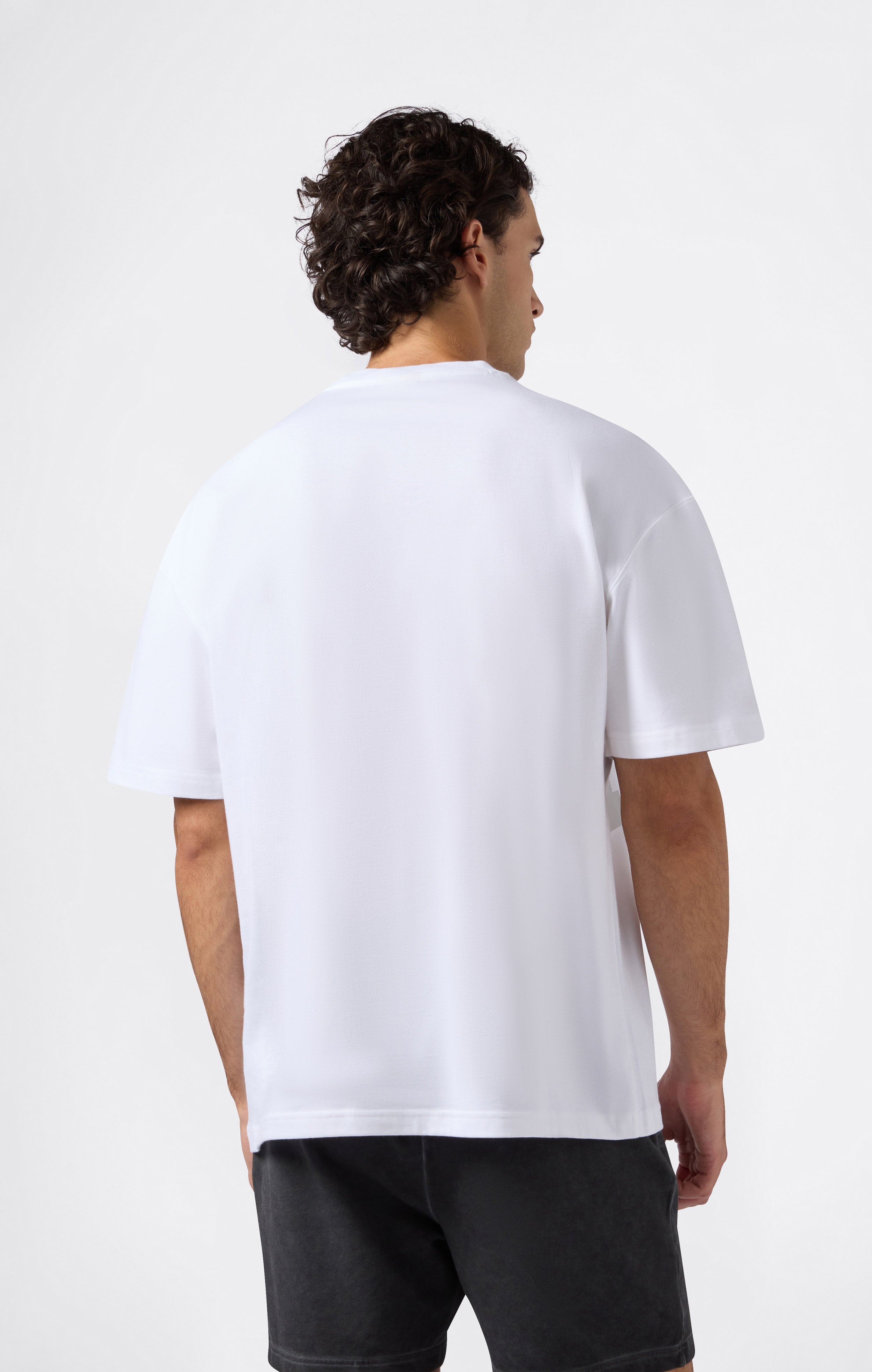 T-Shirt con Maxi Logo da Uomo Urban Contemporary