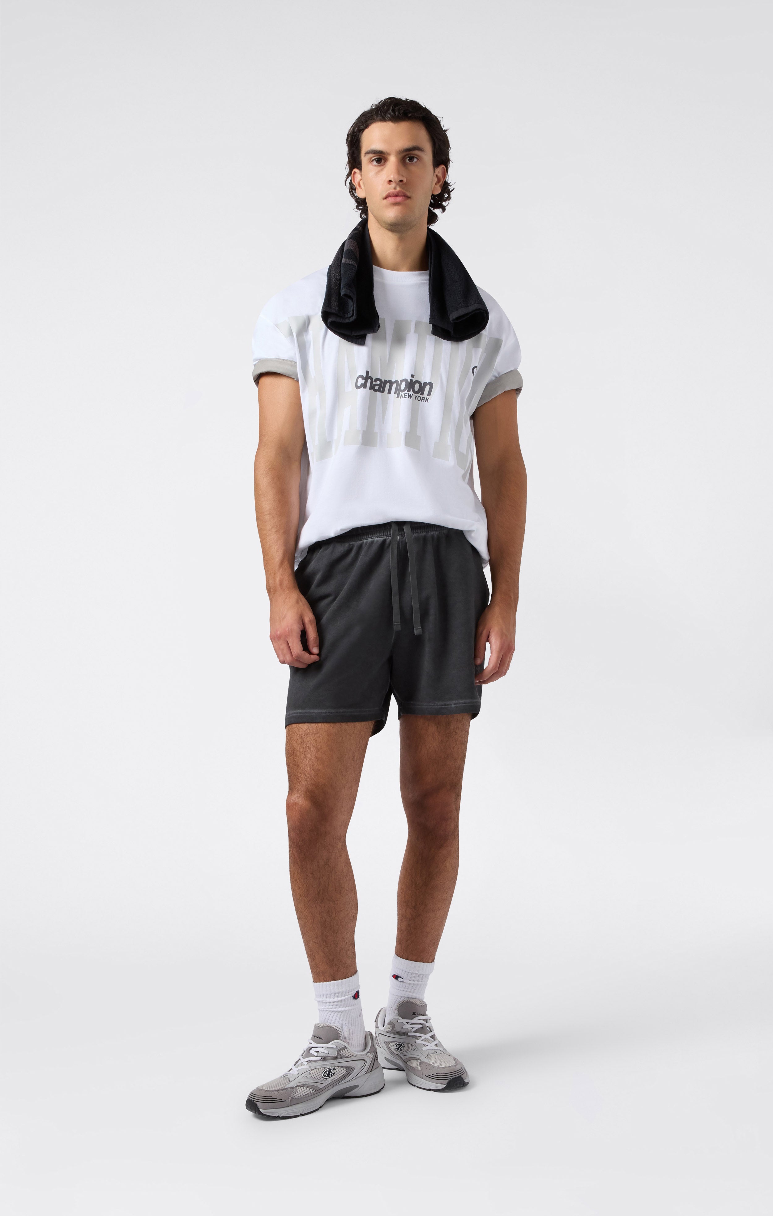 T-Shirt con Maxi Logo da Uomo Urban Contemporary