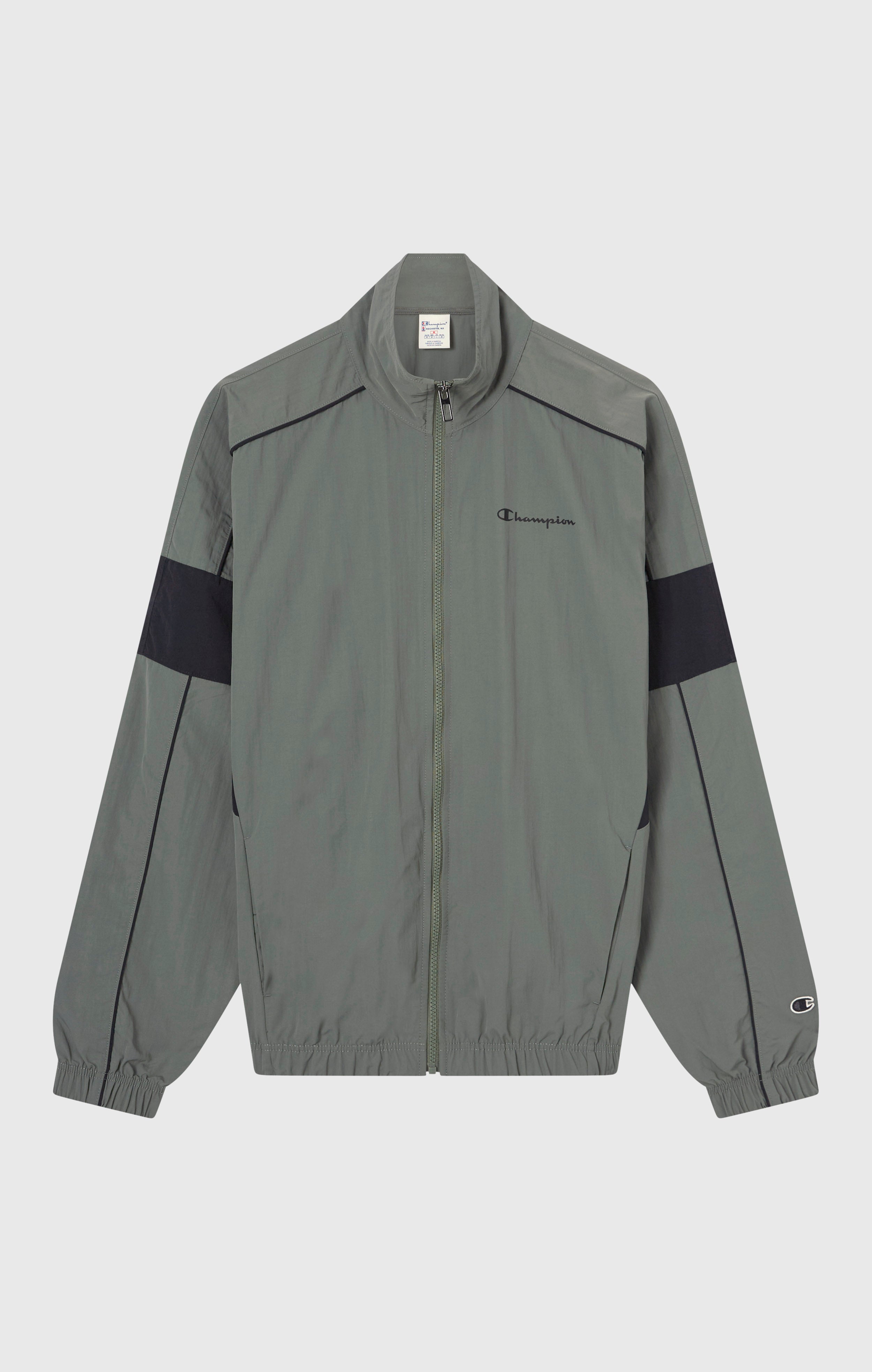 Men's Full Zip Sweatshirt Urban Contemporary Forest Green