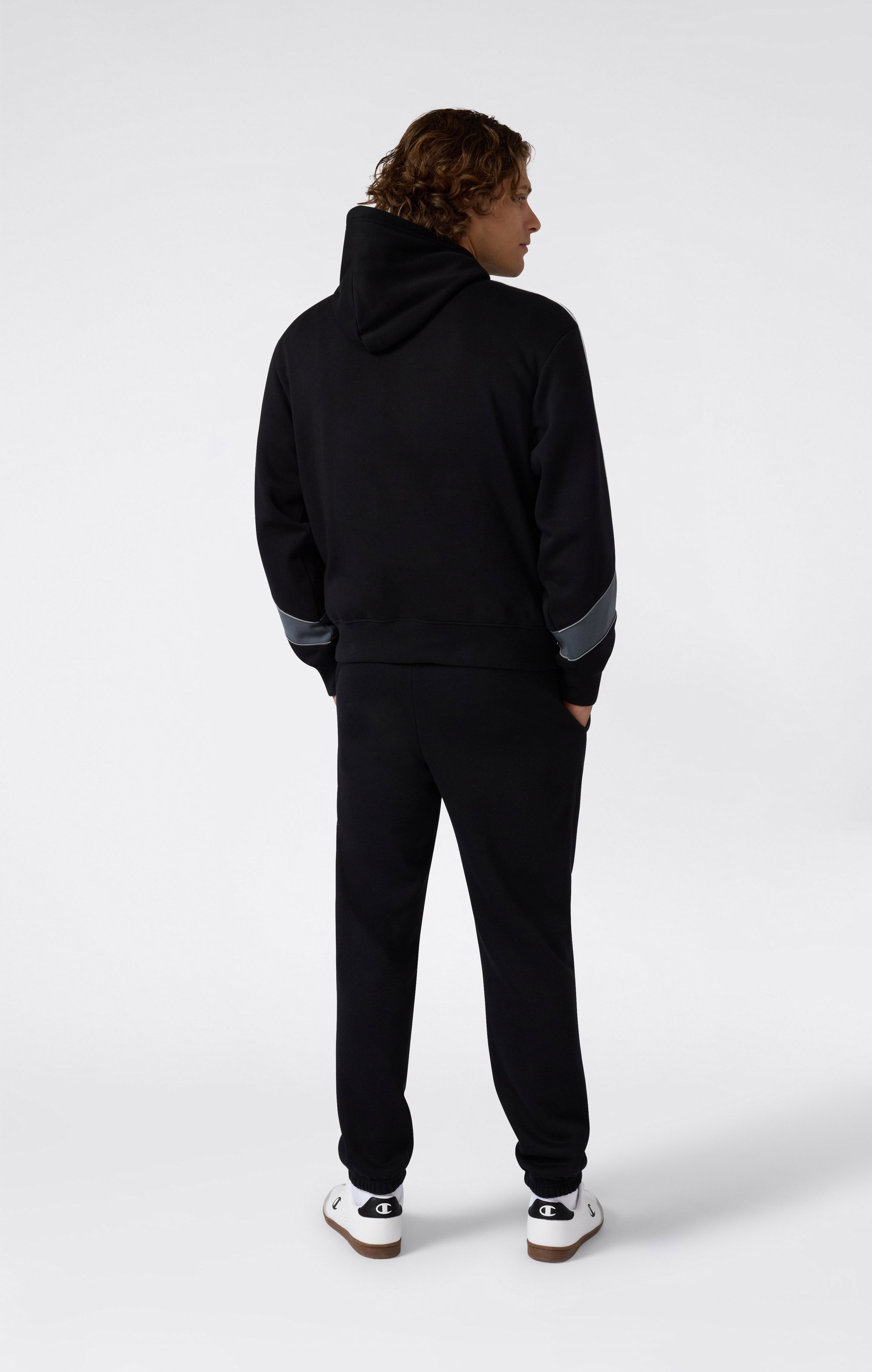 Men’s Fleece Hooded Full Zip Suit