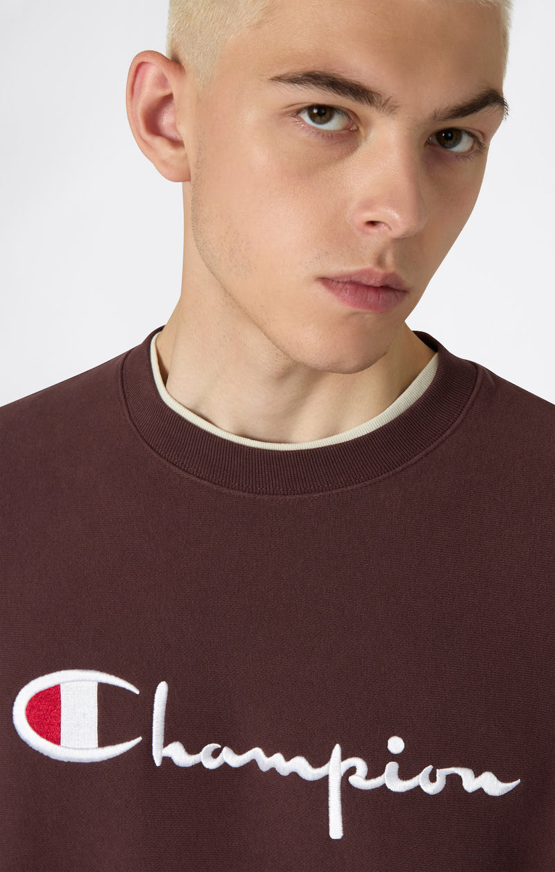 REVERSE WEAVE Men’s Fleece Crewneck Sweatshirt