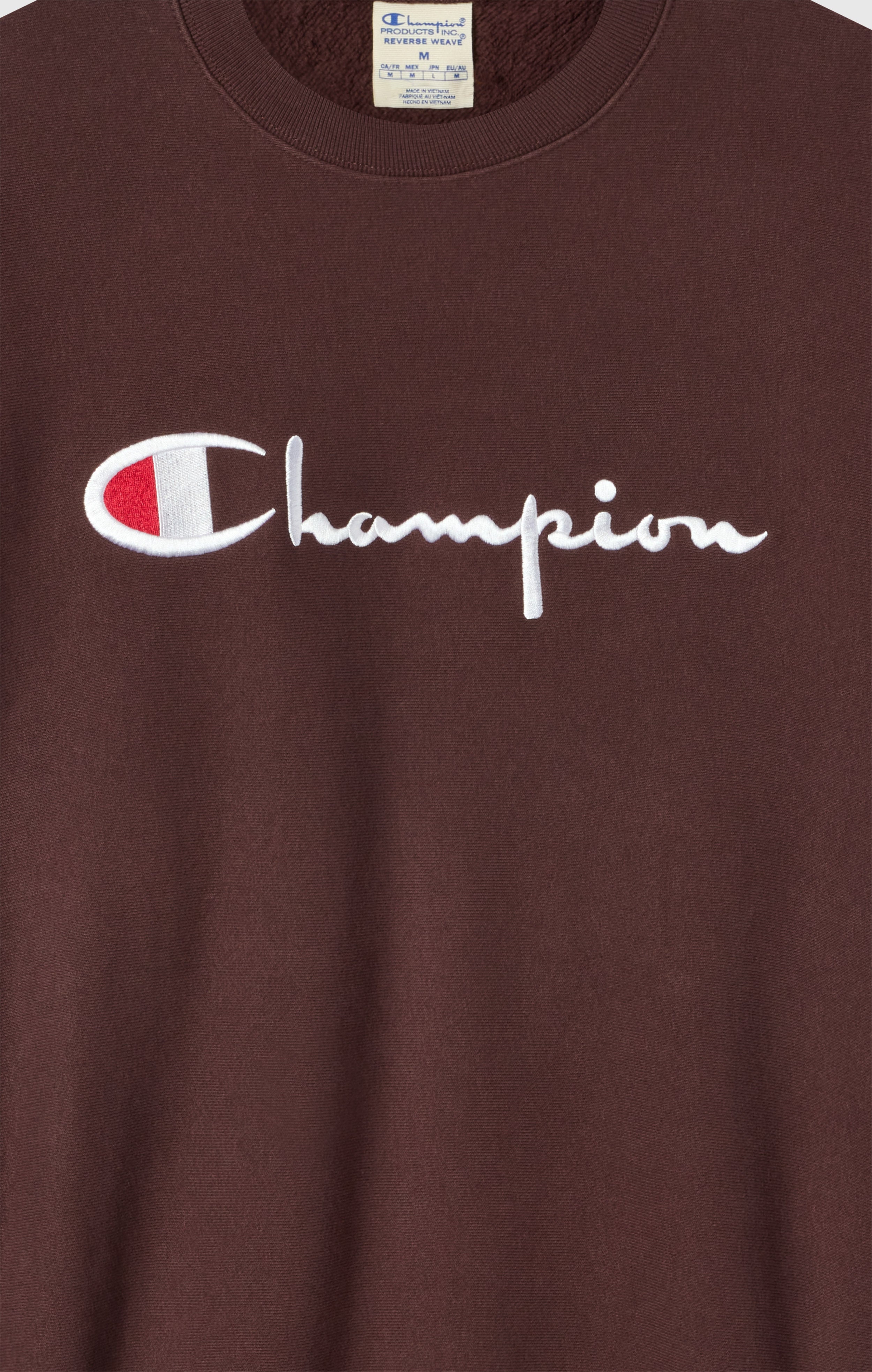 Sudadera de Peso Pesado Reverse Weave para Hombre de Cuello Redondo con Interior Afelpado