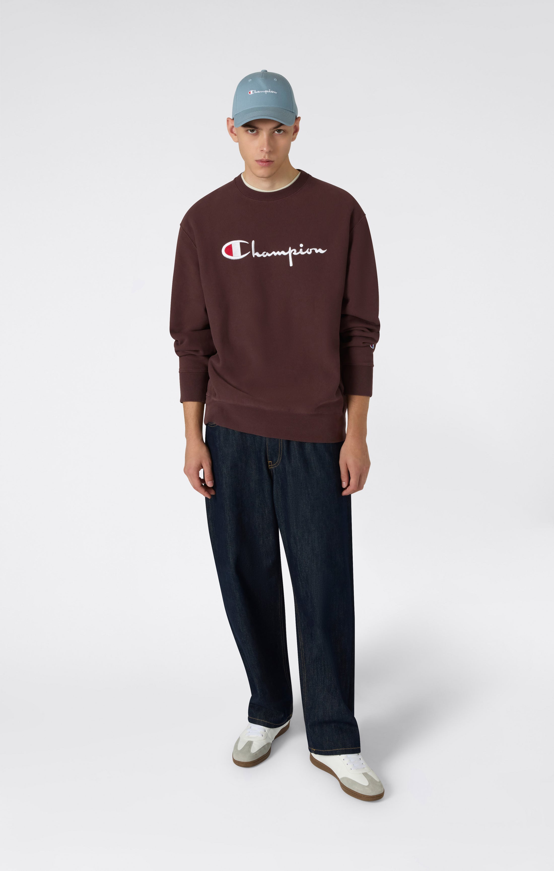 REVERSE WEAVE Men’s Fleece Crewneck Sweatshirt