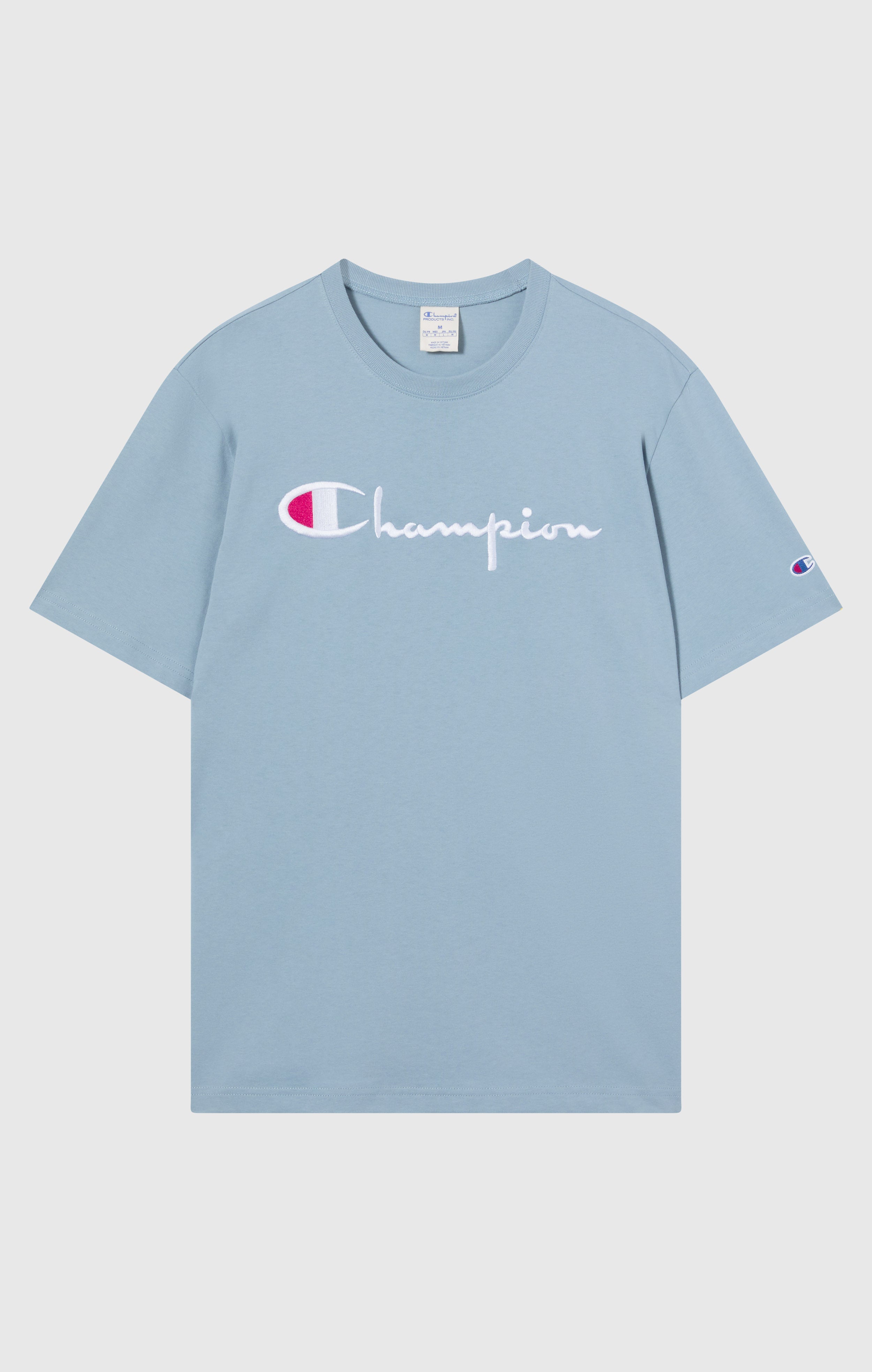 REVERSE WEAVE Men's T-Shirt Light Blue rwss core | Champion