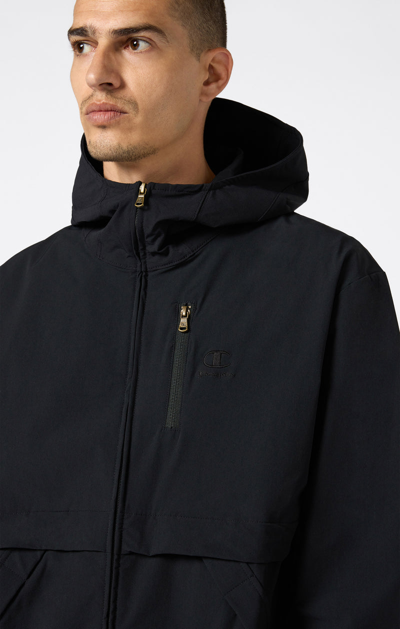 Herren-Kapuzenpullover mit durchgehendem Reißverschluss