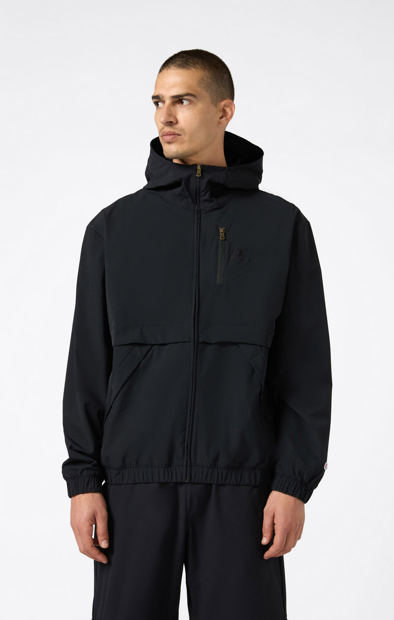 Herren-Kapuzenpullover mit durchgehendem Reißverschluss