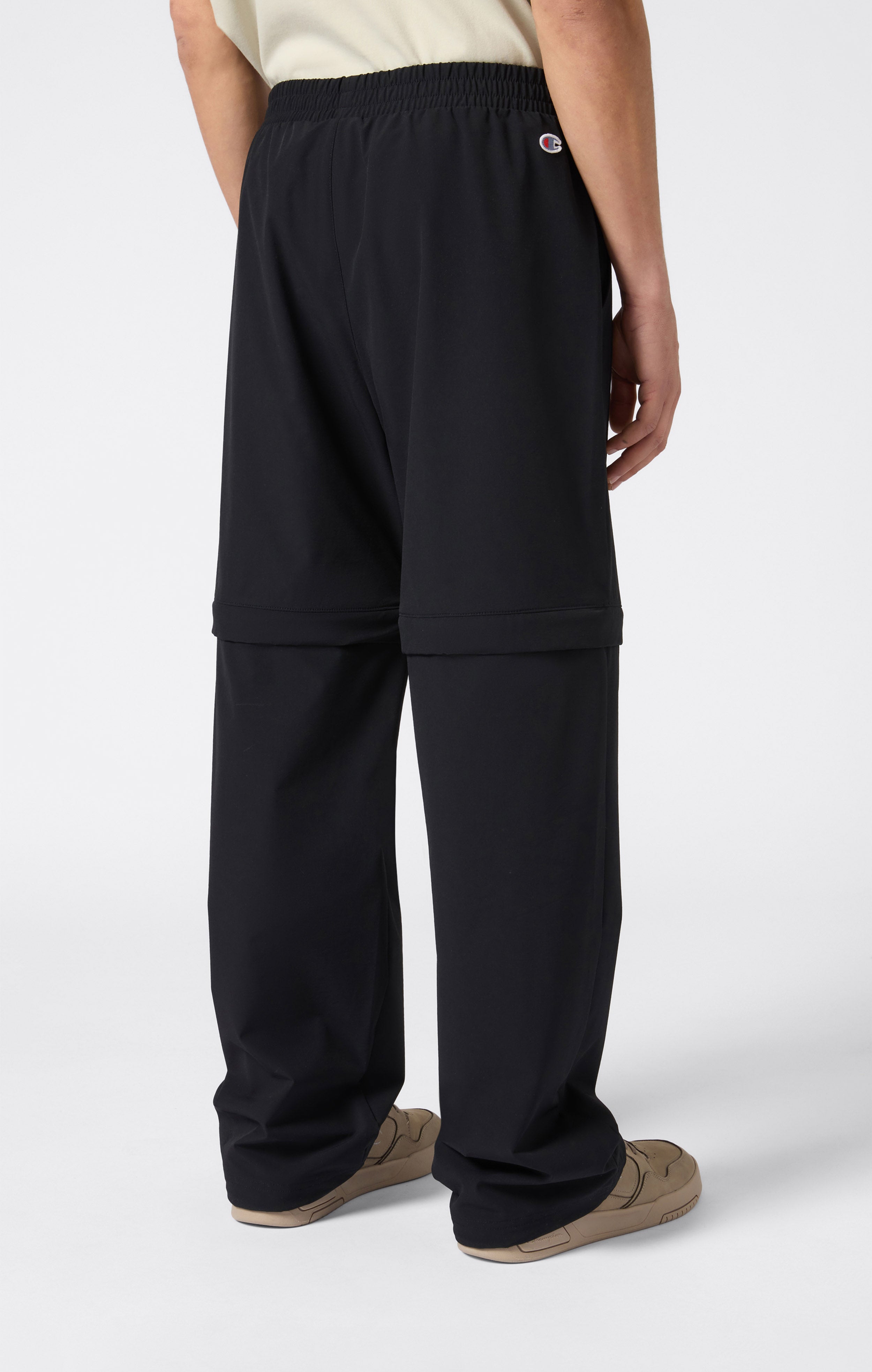 Pantaloni Convertibili in Nylon da Uomo