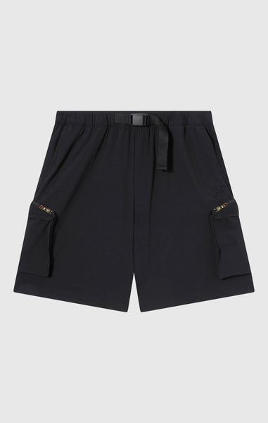 Bermuda Cargo da Uomo in Tessuto a Fit Largo