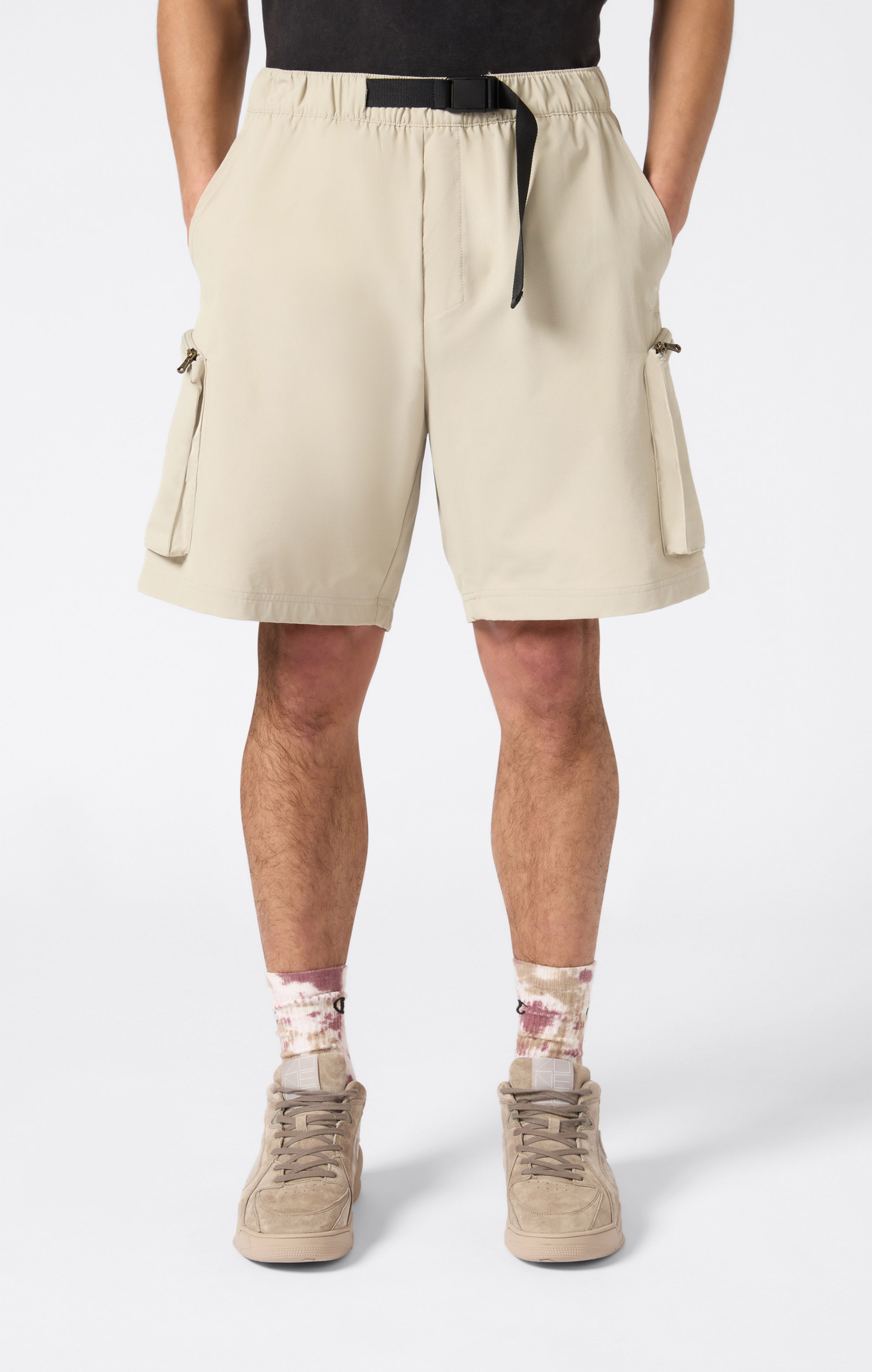 Men's Loose Fit Woven Cargo Shorts