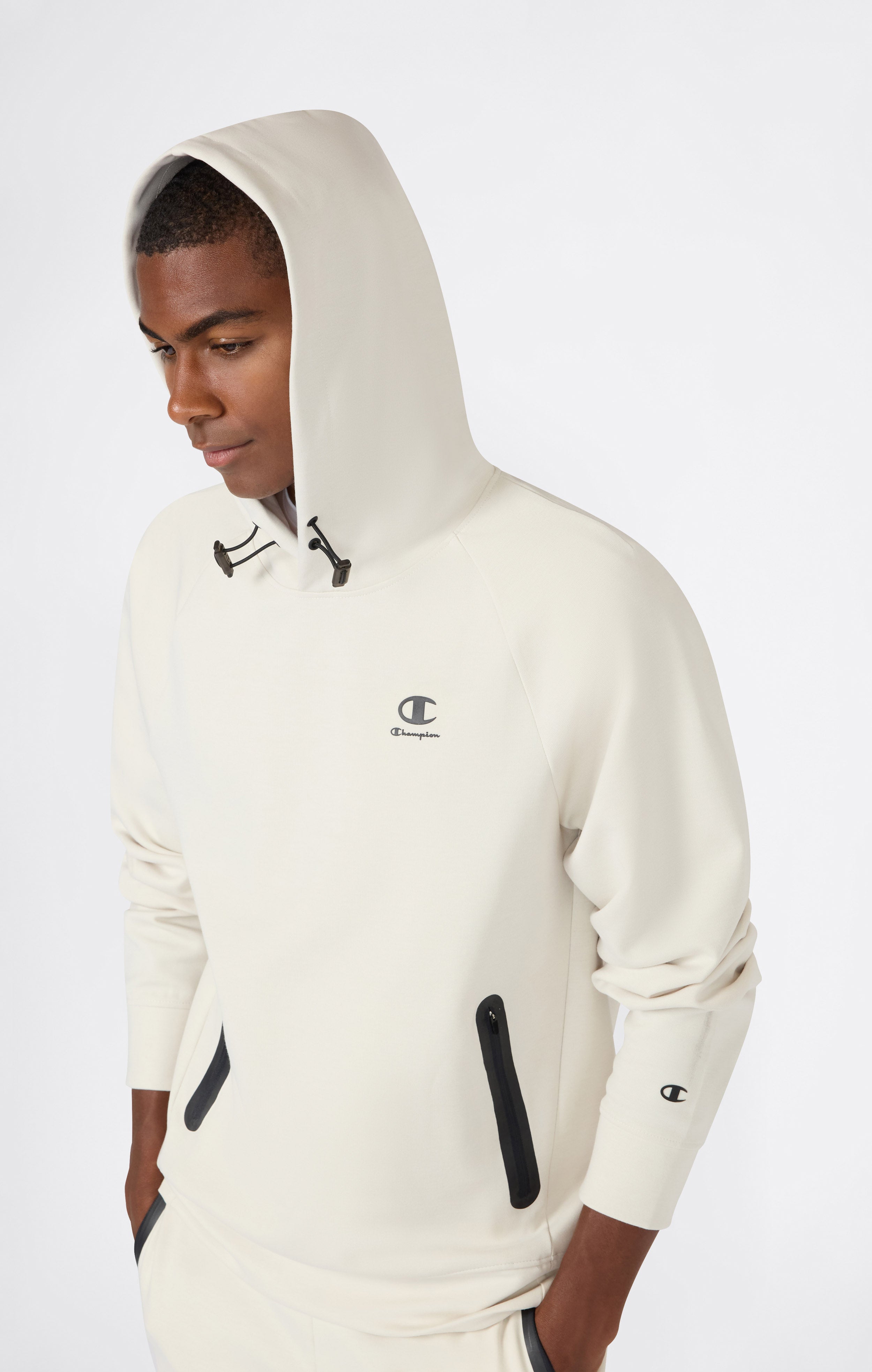 Sweat À Capuche Homme Stretch En Coton C-Tech