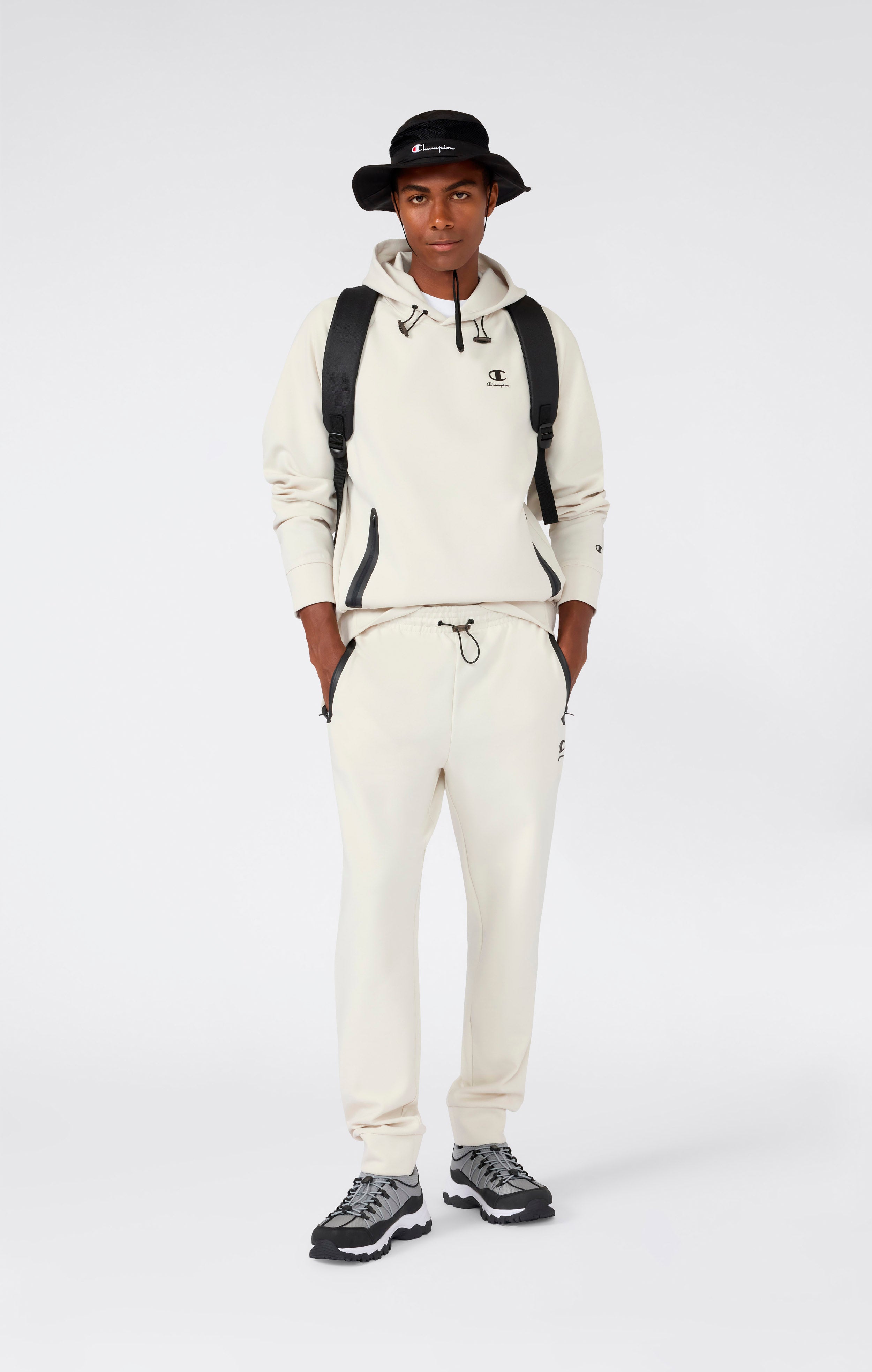 Sweat À Capuche Homme Stretch En Coton C-Tech