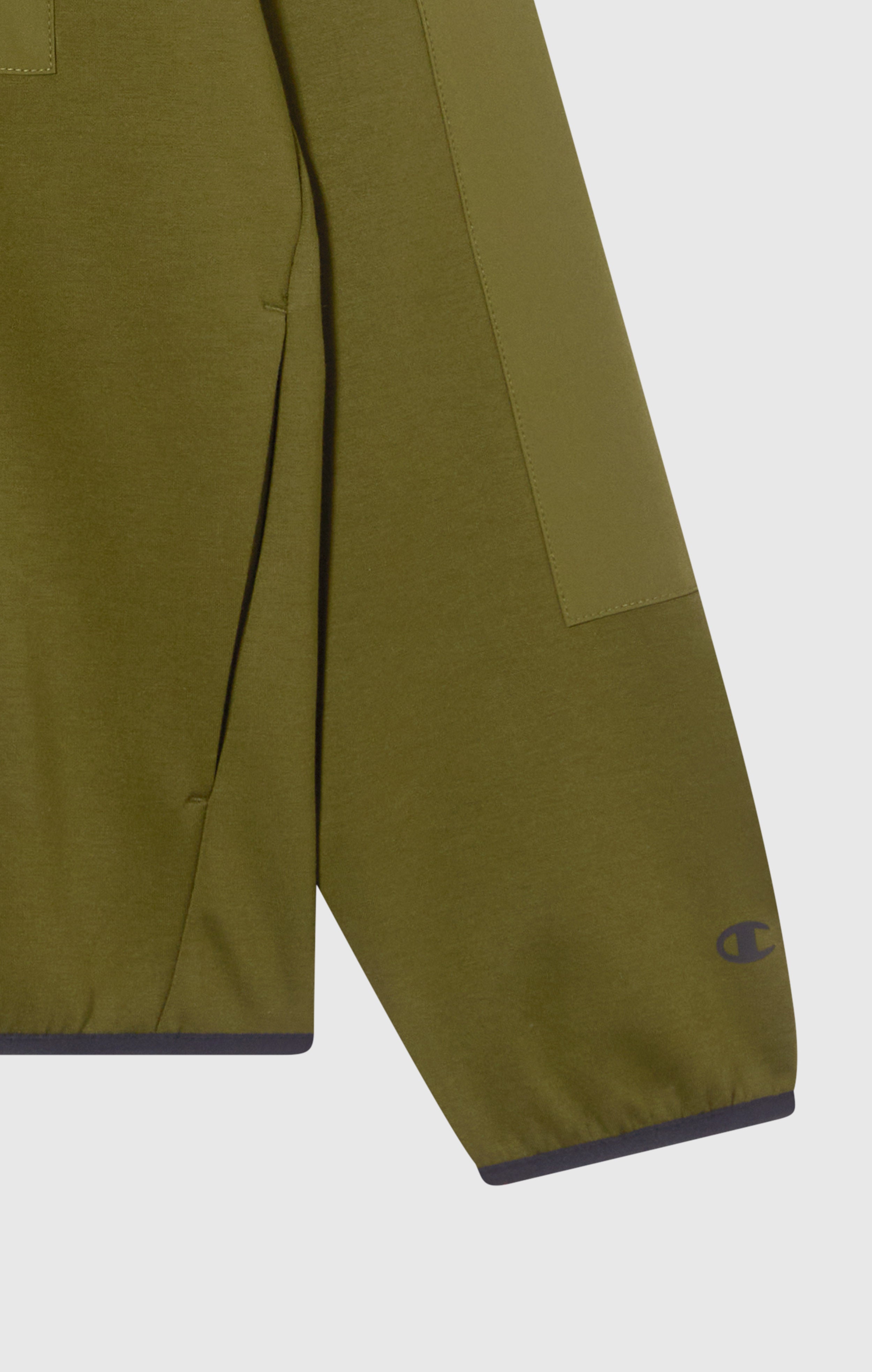 Herren Stretch Kapuzenpullover Mit Reißverschluss C-Tech