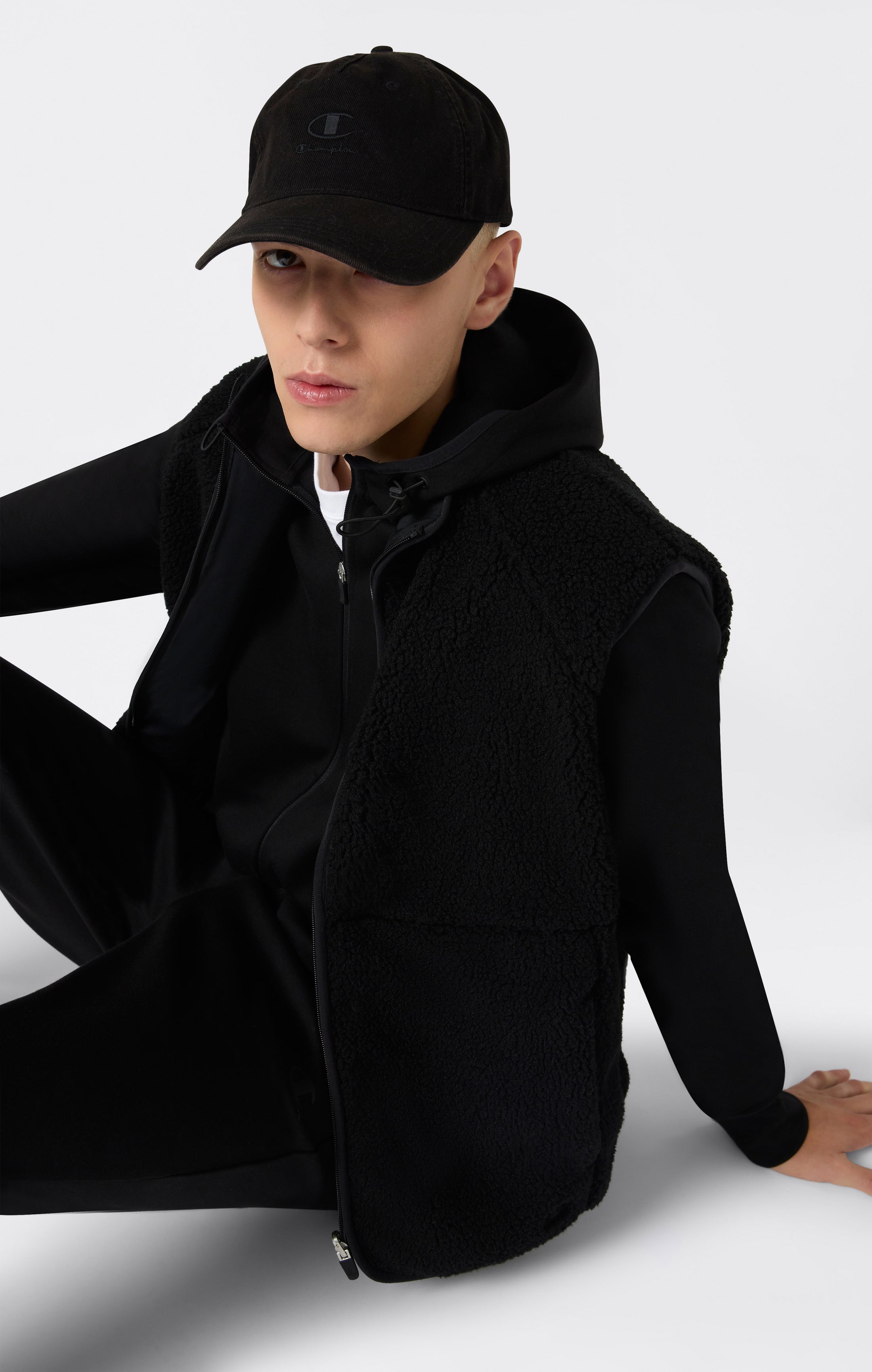 Gilet Polar Fleece Reversibile C-Tech Da Uomo