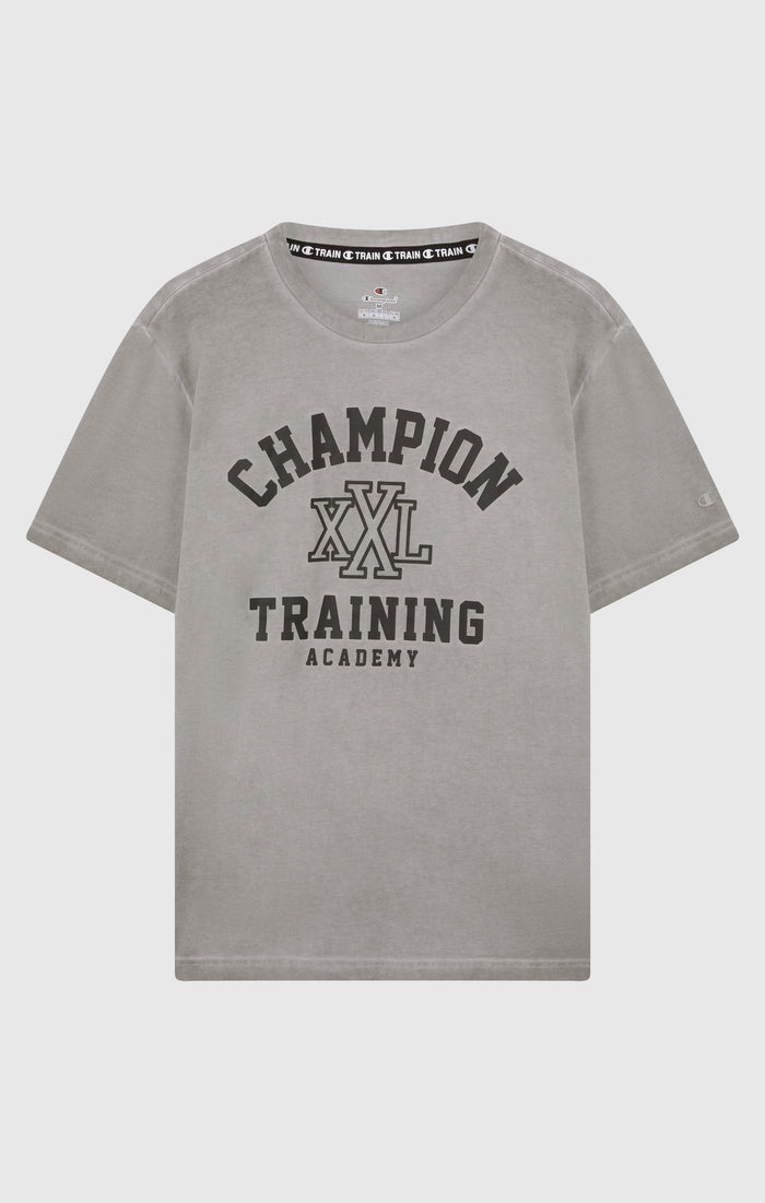T-Shirt Uomo Cotone Stretch Effetto Slavato