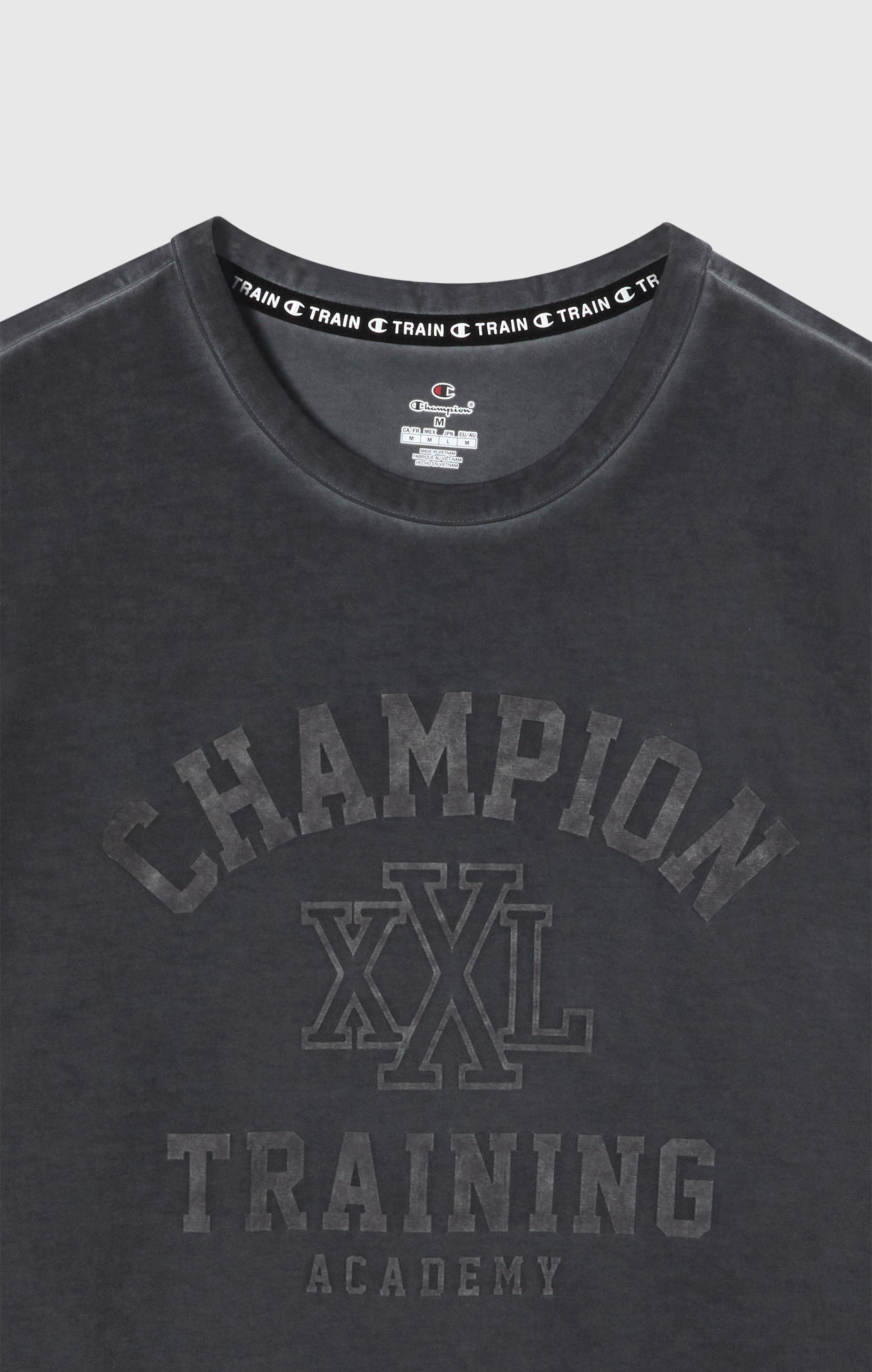 T-Shirt Homme Coton Stretch Effet Délavé