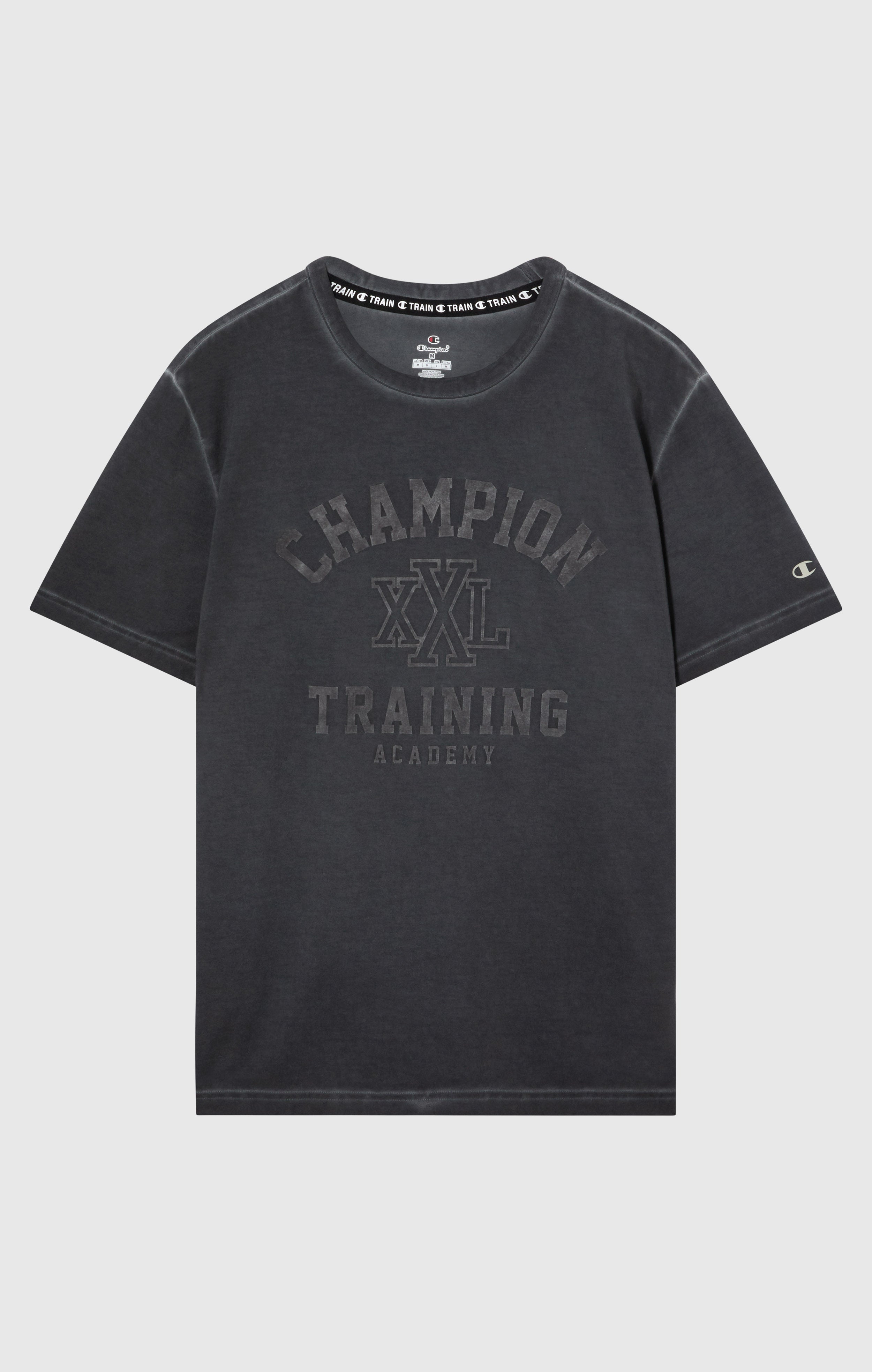 T-Shirt Homme Coton Stretch Effet Délavé