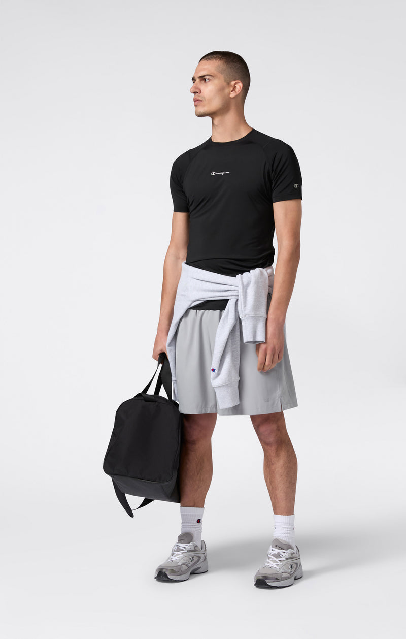 T-shirt da uomo con pannello posteriore traspirante Quick Dry