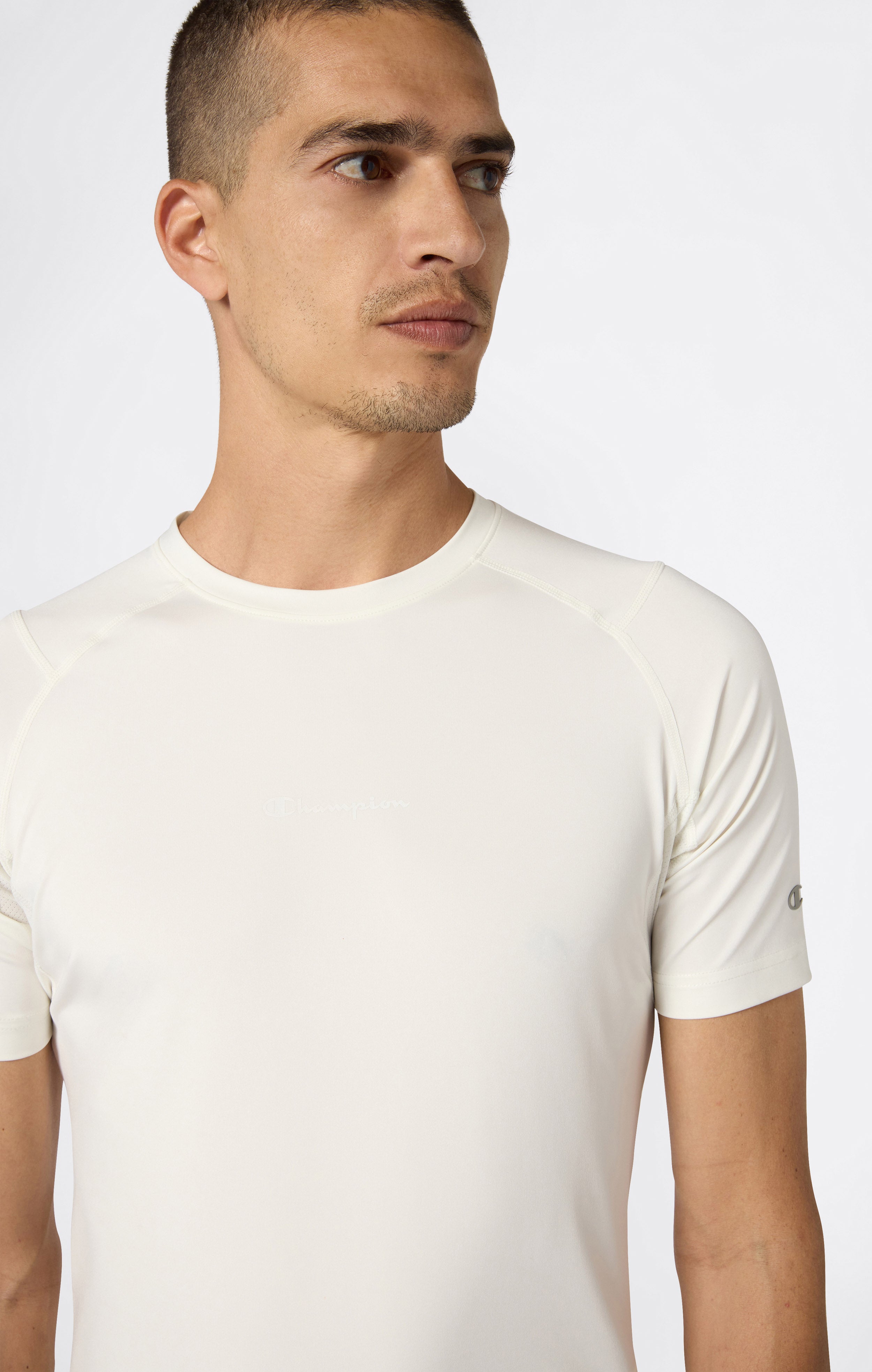 T-shirt homme avec panneau arrière respirant Quick Dry