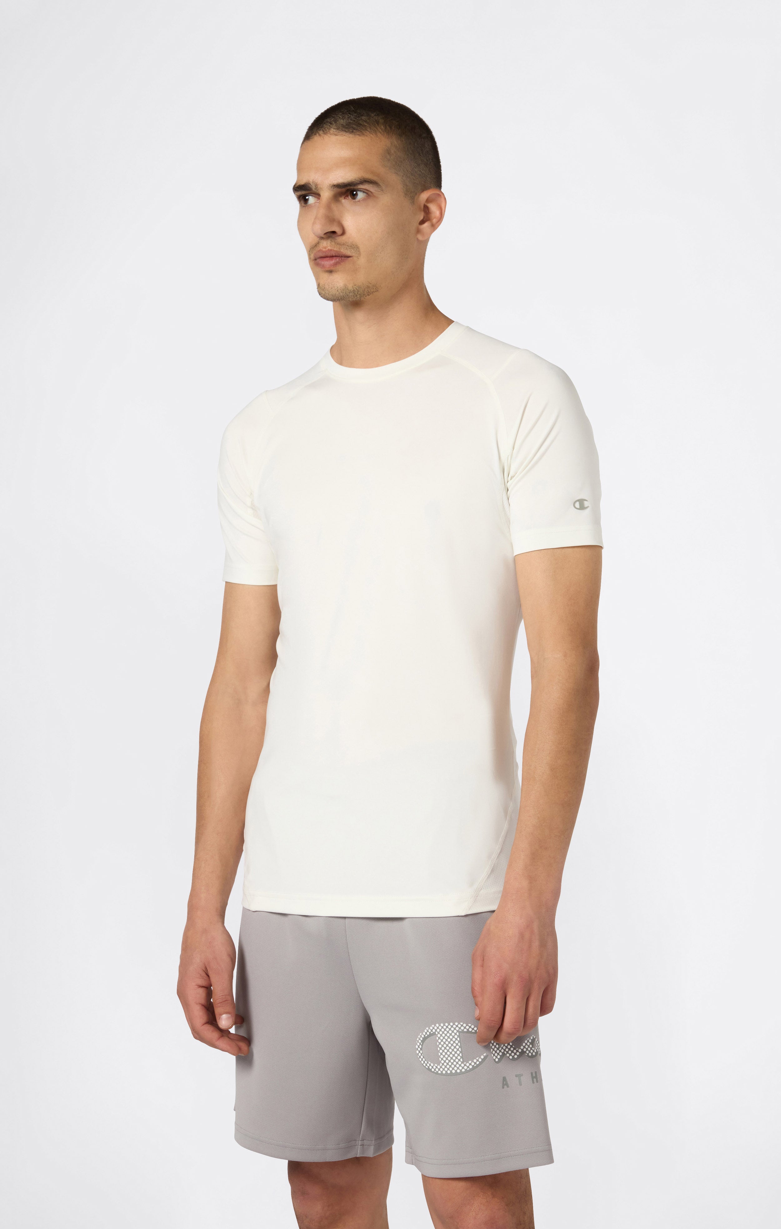 T-shirt homme avec panneau arrière respirant Quick Dry