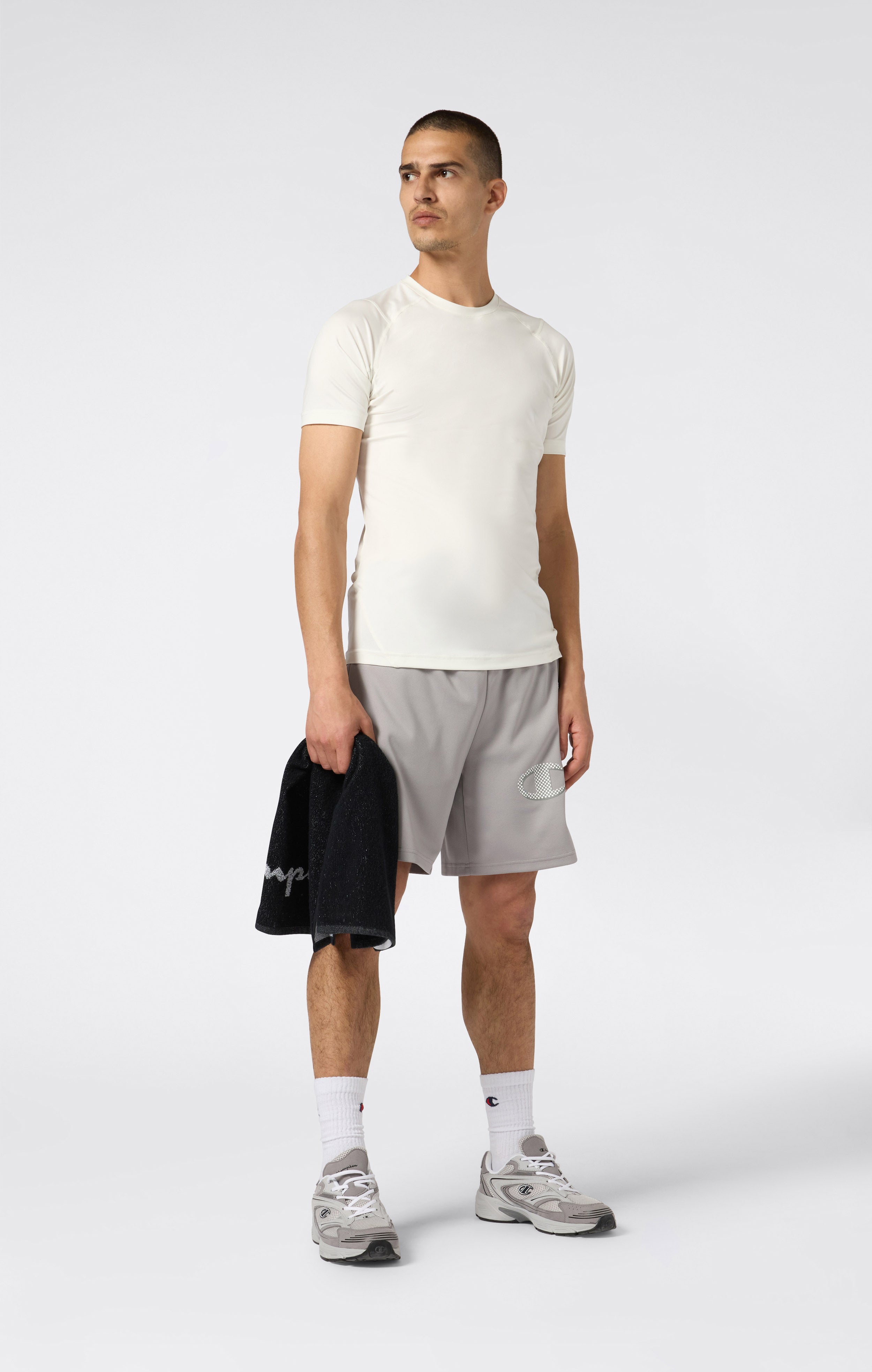 T-shirt homme avec panneau arrière respirant Quick Dry