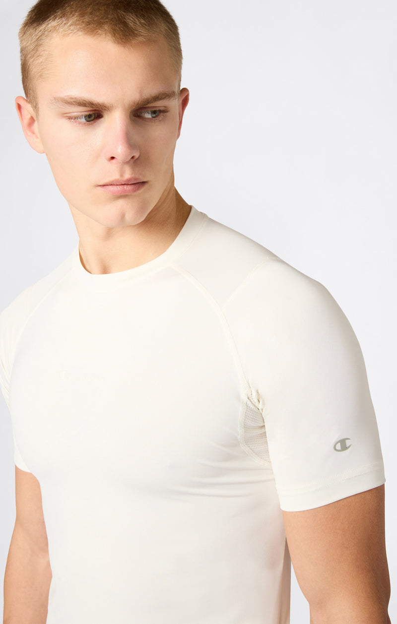 T-shirt homme avec panneau arrière respirant Quick Dry