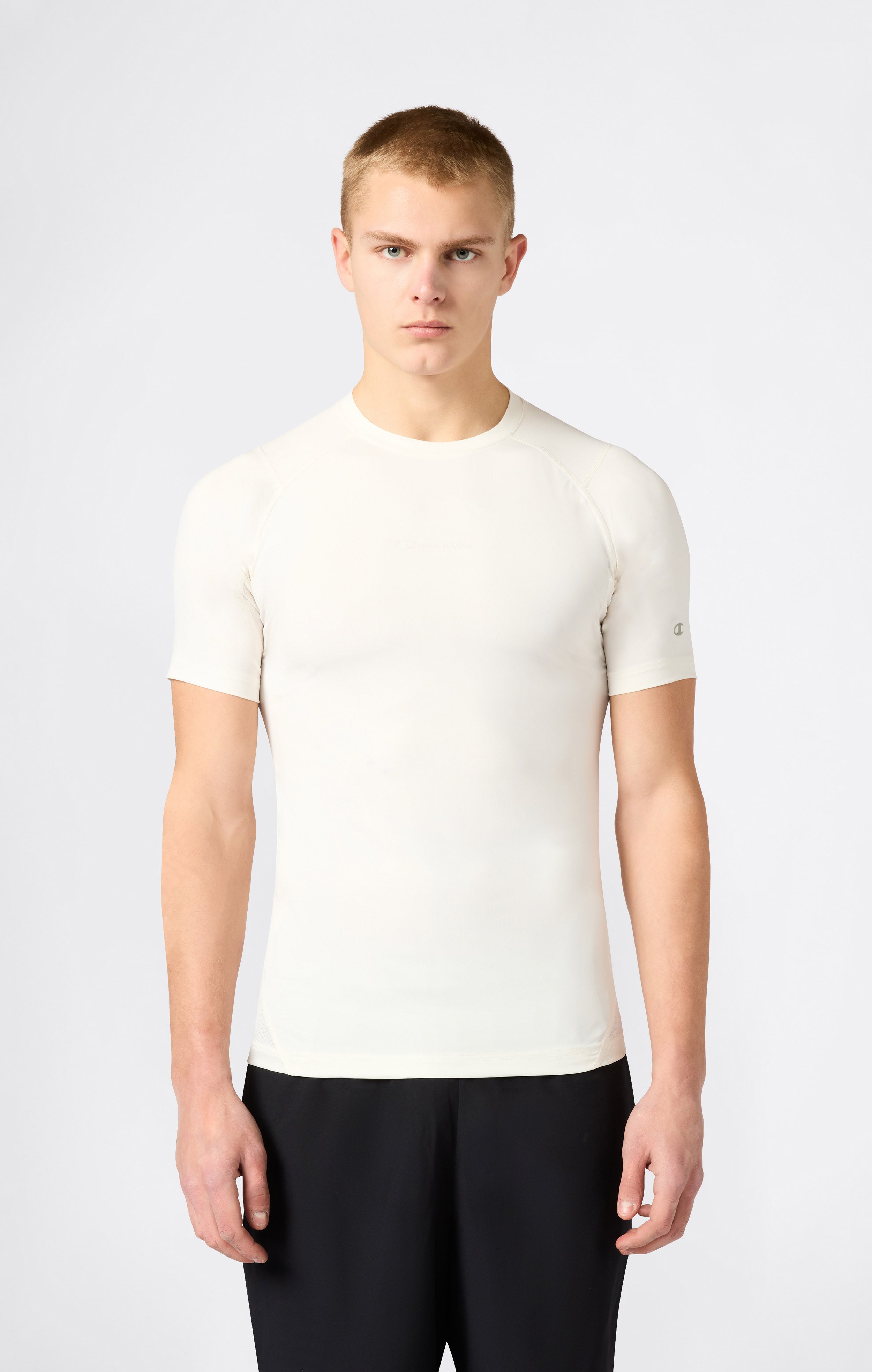 T-shirt homme avec panneau arrière respirant Quick Dry