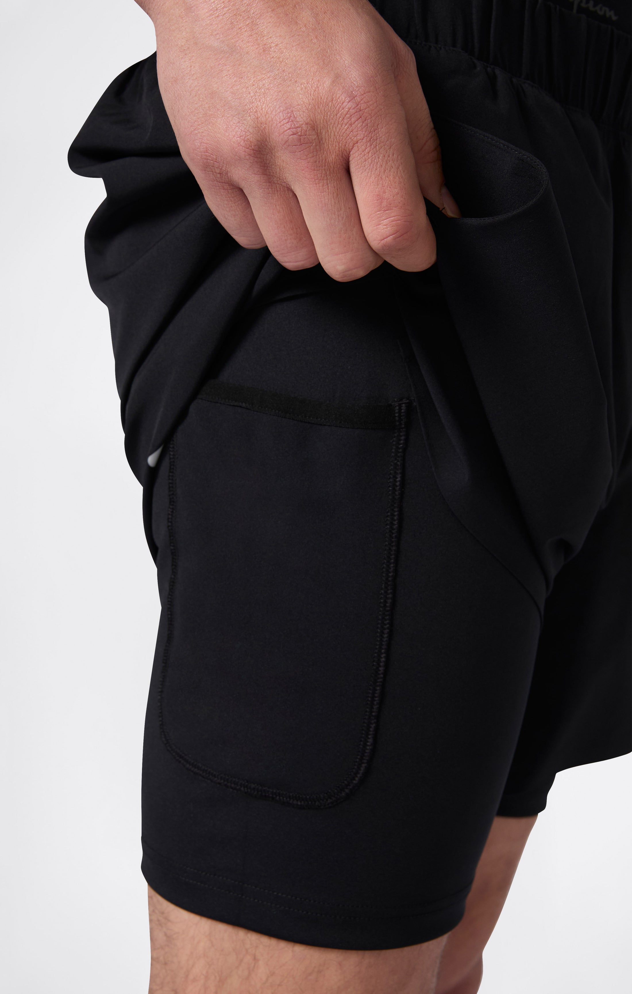 Shorts légers 2 en 1 pour homme Quick Dry
