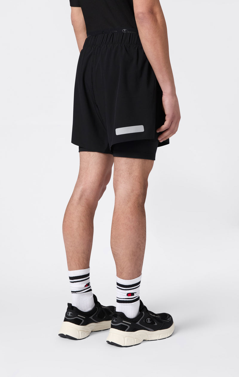 Shorts légers 2 en 1 pour homme Quick Dry