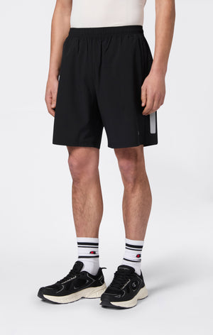 Shorts tissés stretch pour homme avec poches zippées Quick Dry