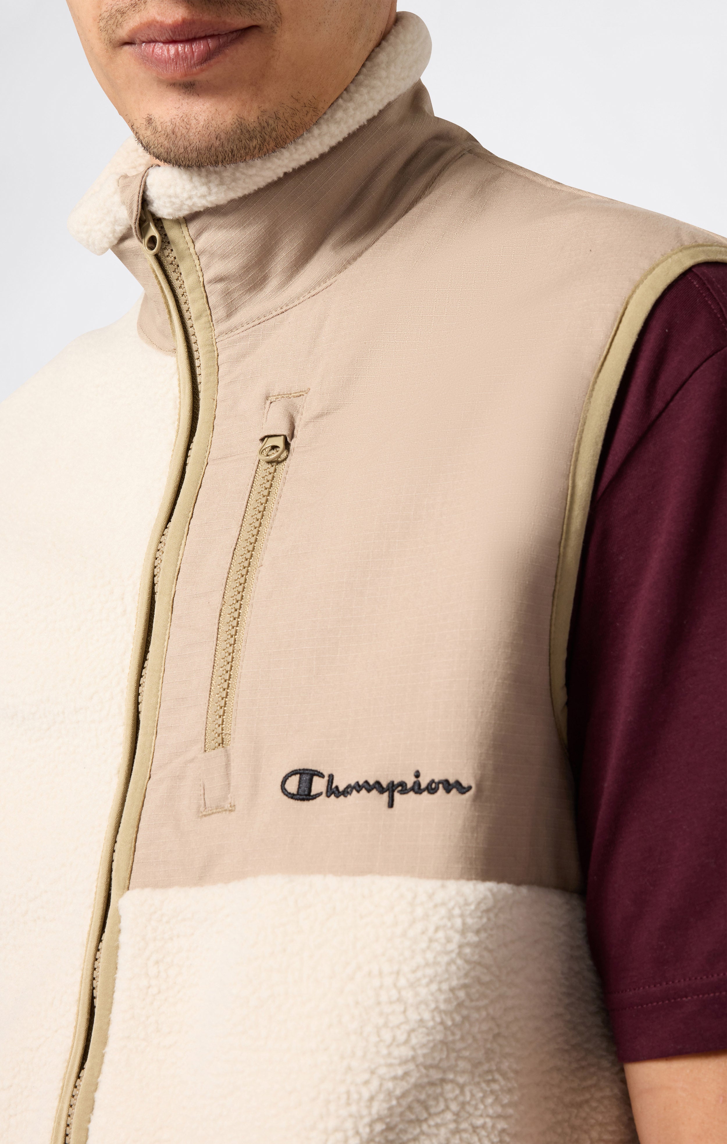 Gilet Polar Teddy da Uomo