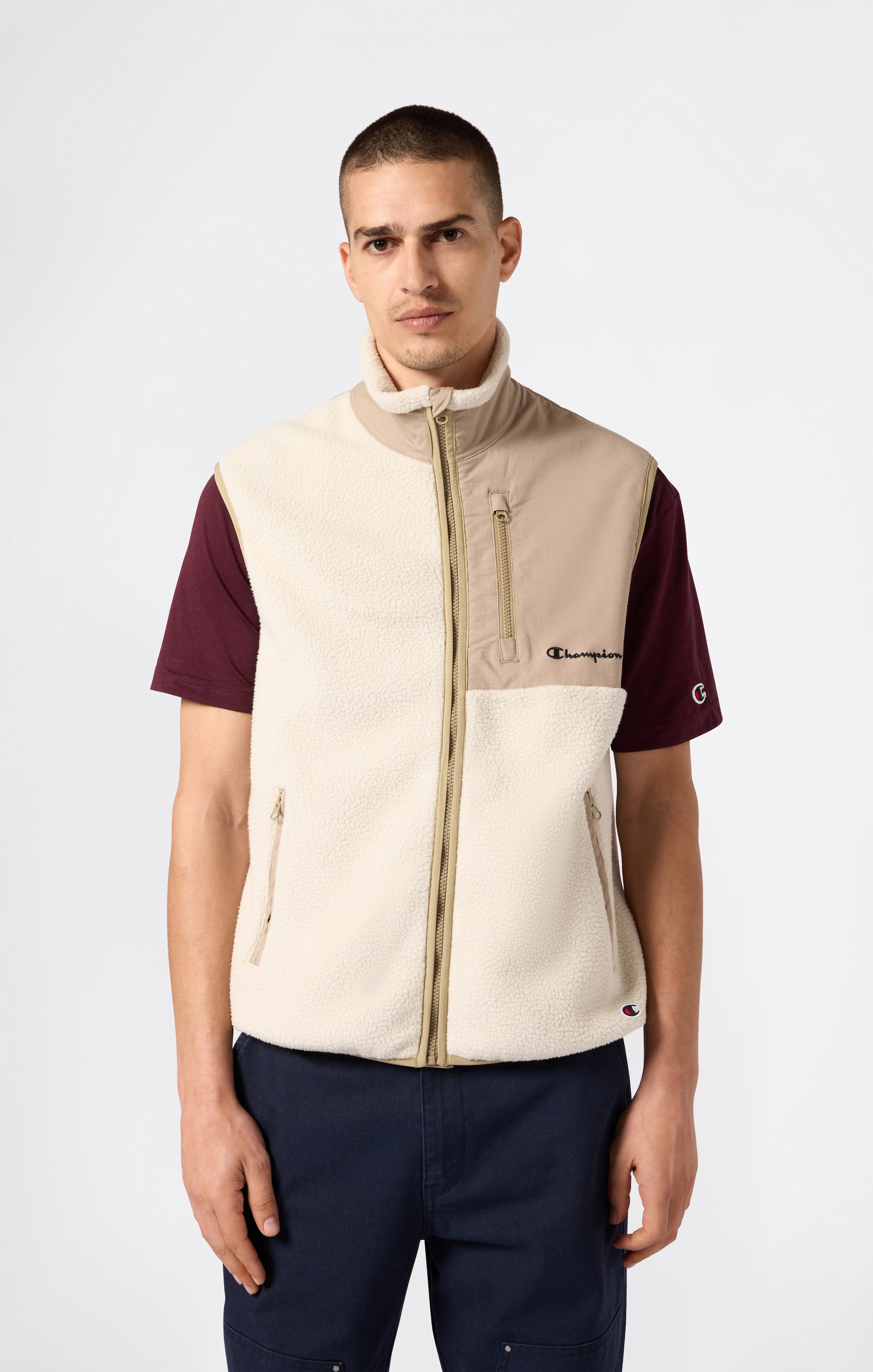 Gilet Polar Teddy da Uomo